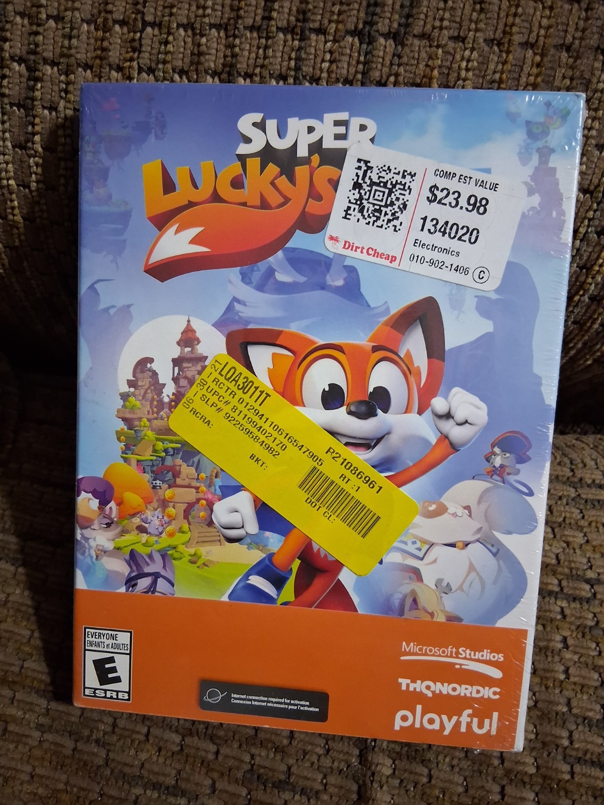 Super Luckys Tale PC Microsoft Studios Thqnordic Playful Adventure New Sealed