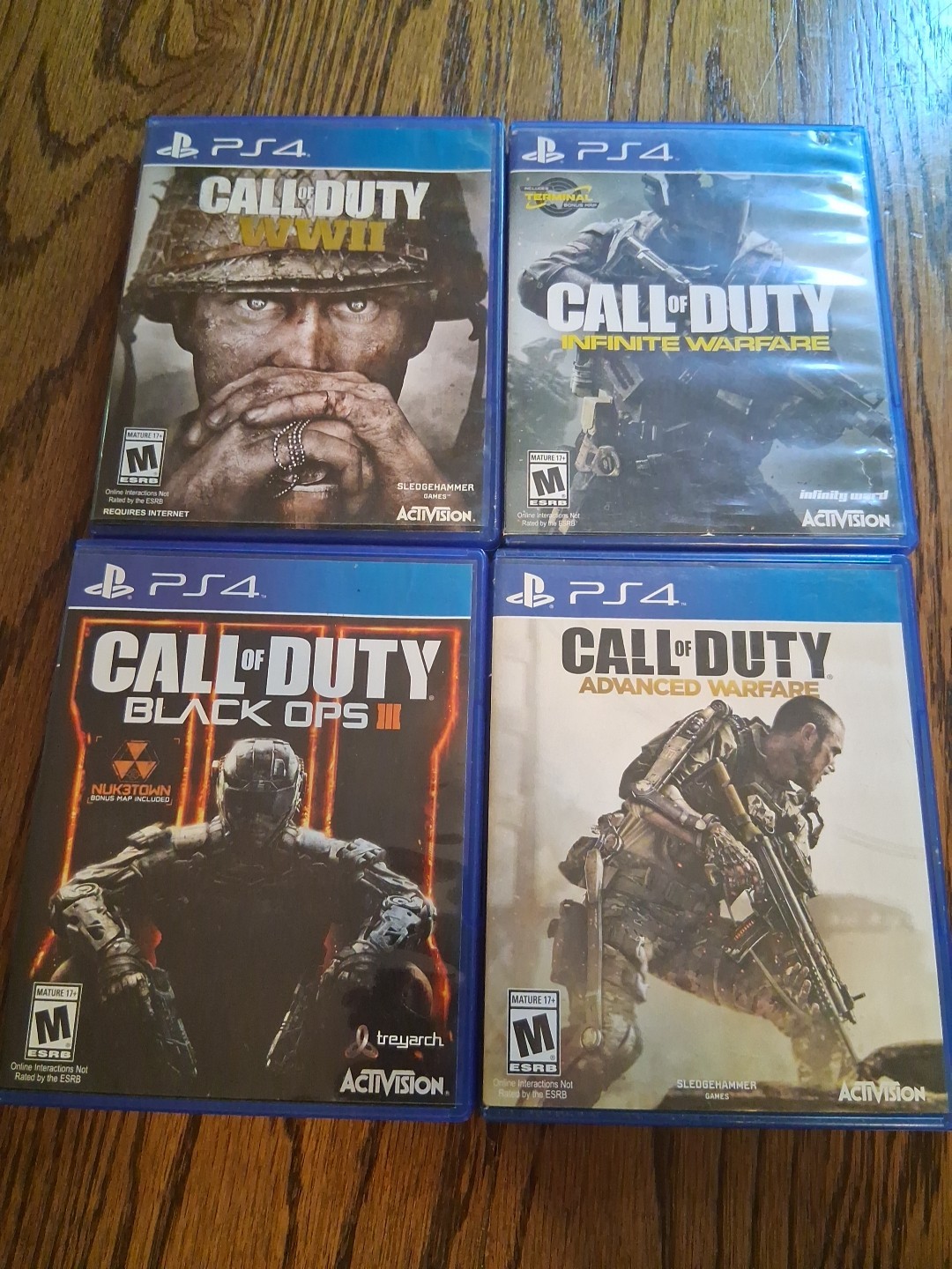 Call of Duty Black Ops III/ WW2/infinate Warfare/Advanced Warfare Bundle