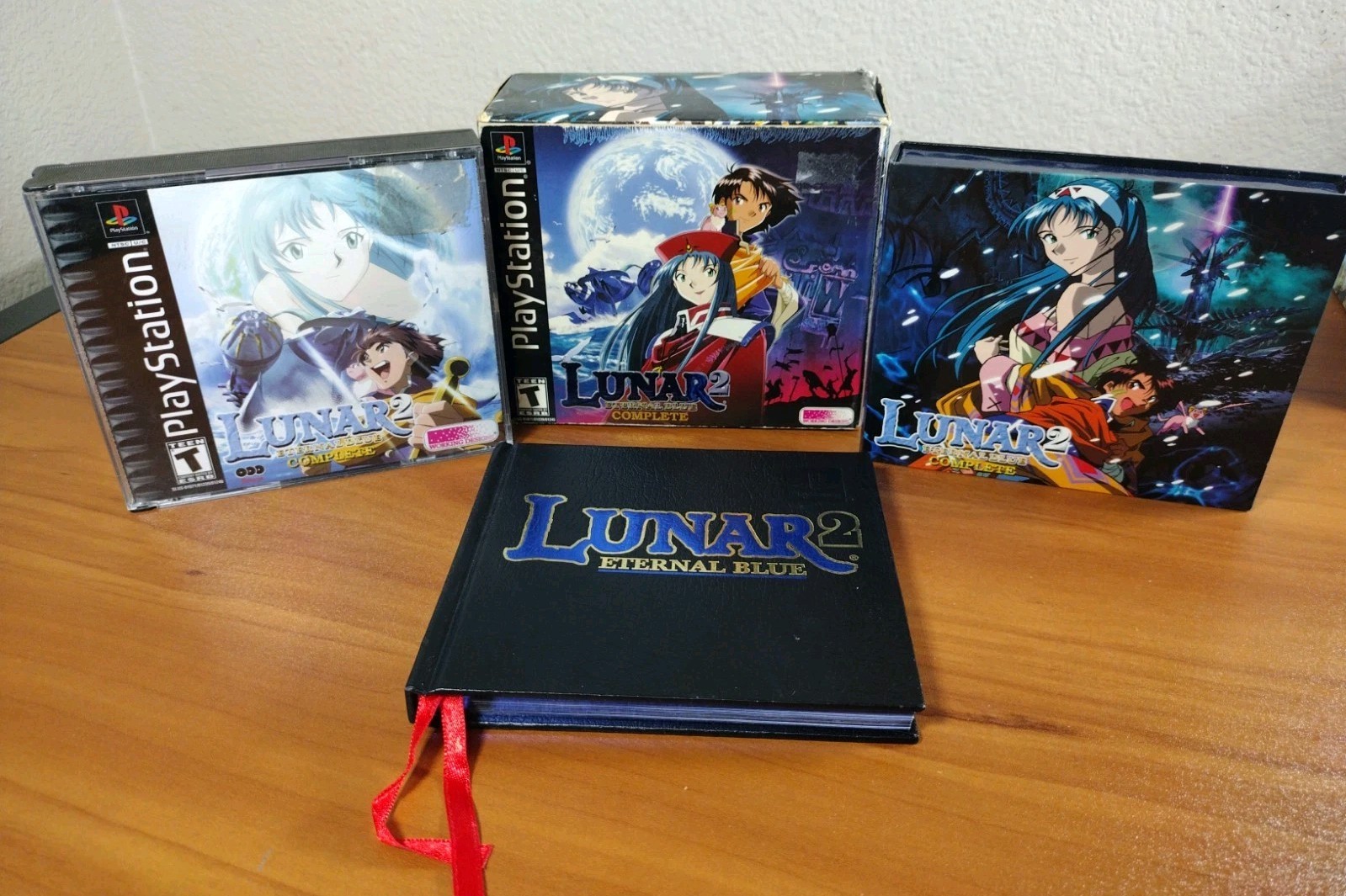 LUNAR 2 ETERNAL BLUE CiB (No Pendant or Soundtrack) PlayStation PS1 2000 VGC