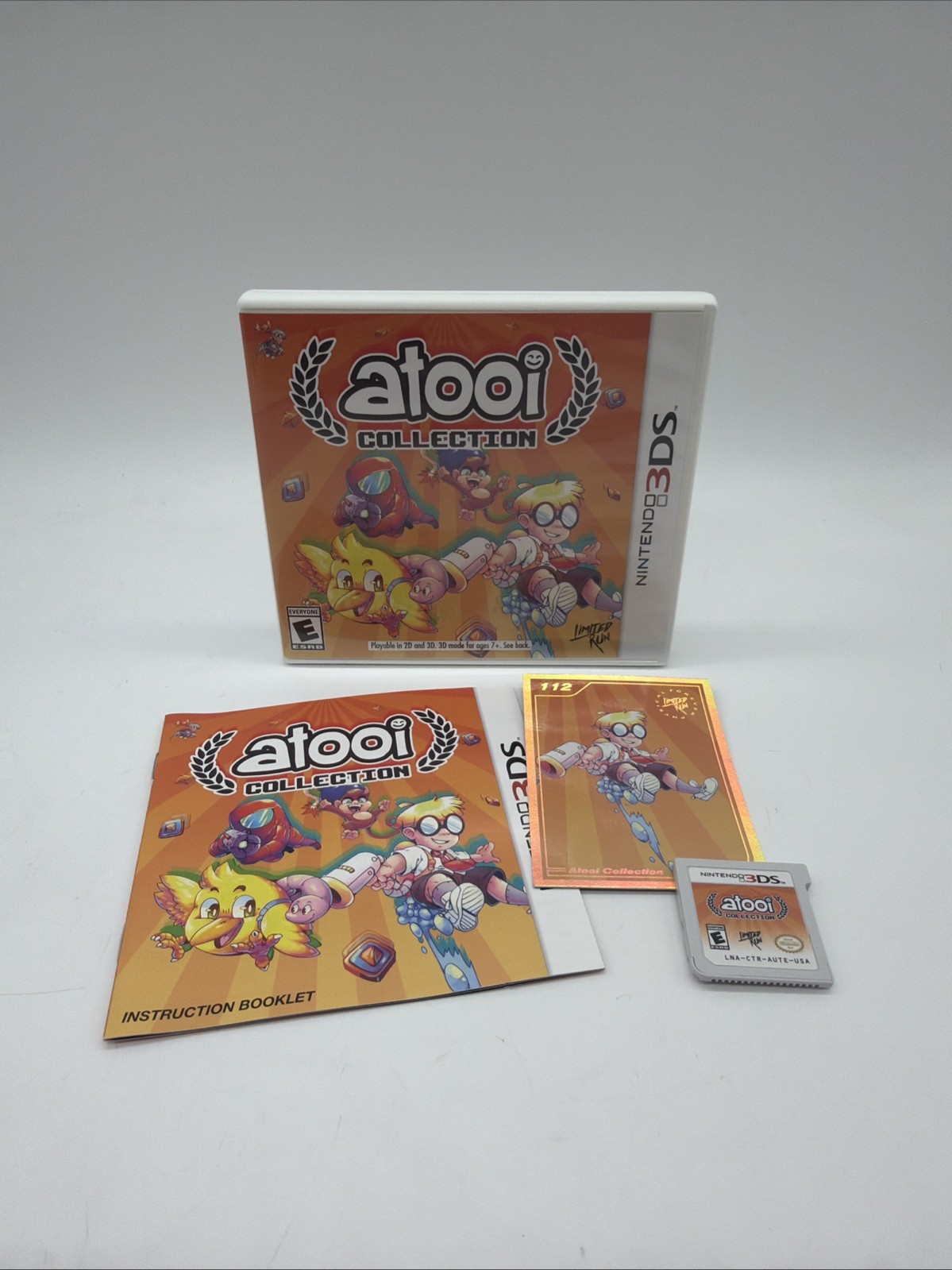 Atooi Collection (Nintendo 3DS) Complete CIB W/ Card