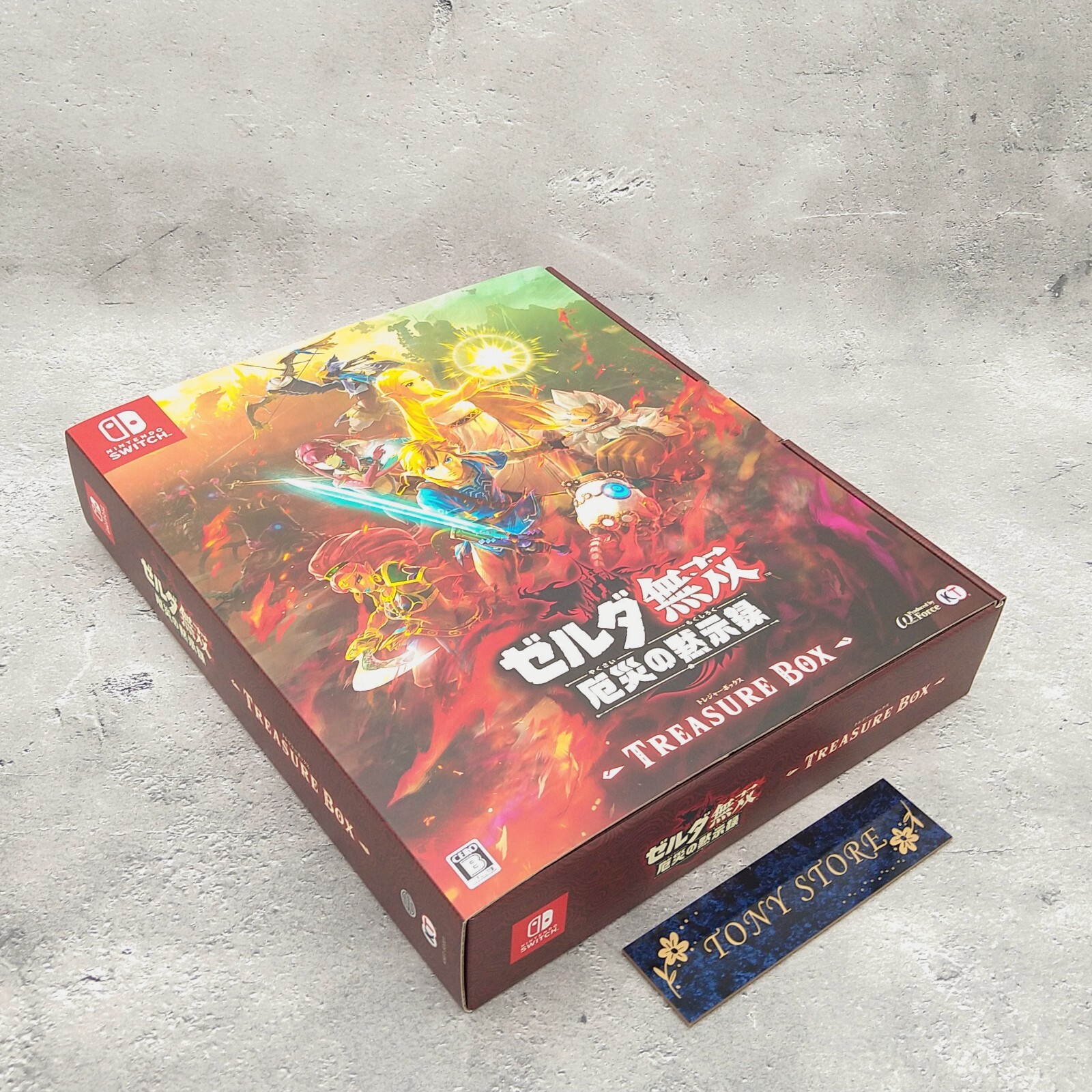 Nintendo Switch Hyrule Warriors Age Of Calamity Treasure Box Limited Japan Game
