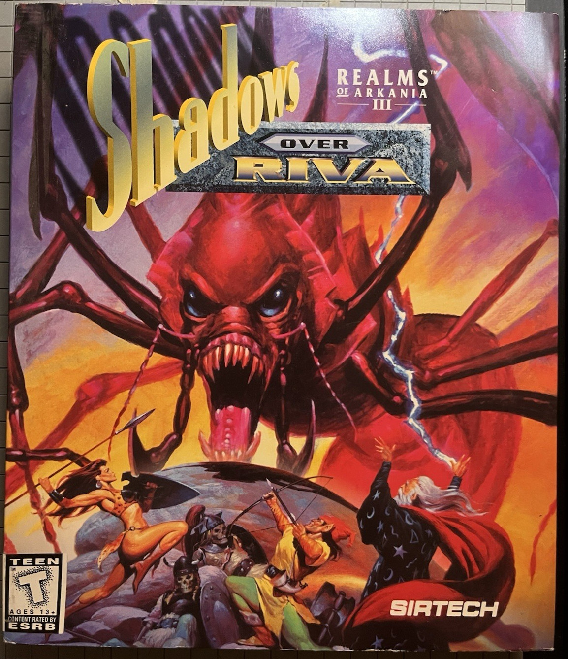 Realms of Arkania III: Shadows over Riva – Big Box Complete – VG – PC RPG