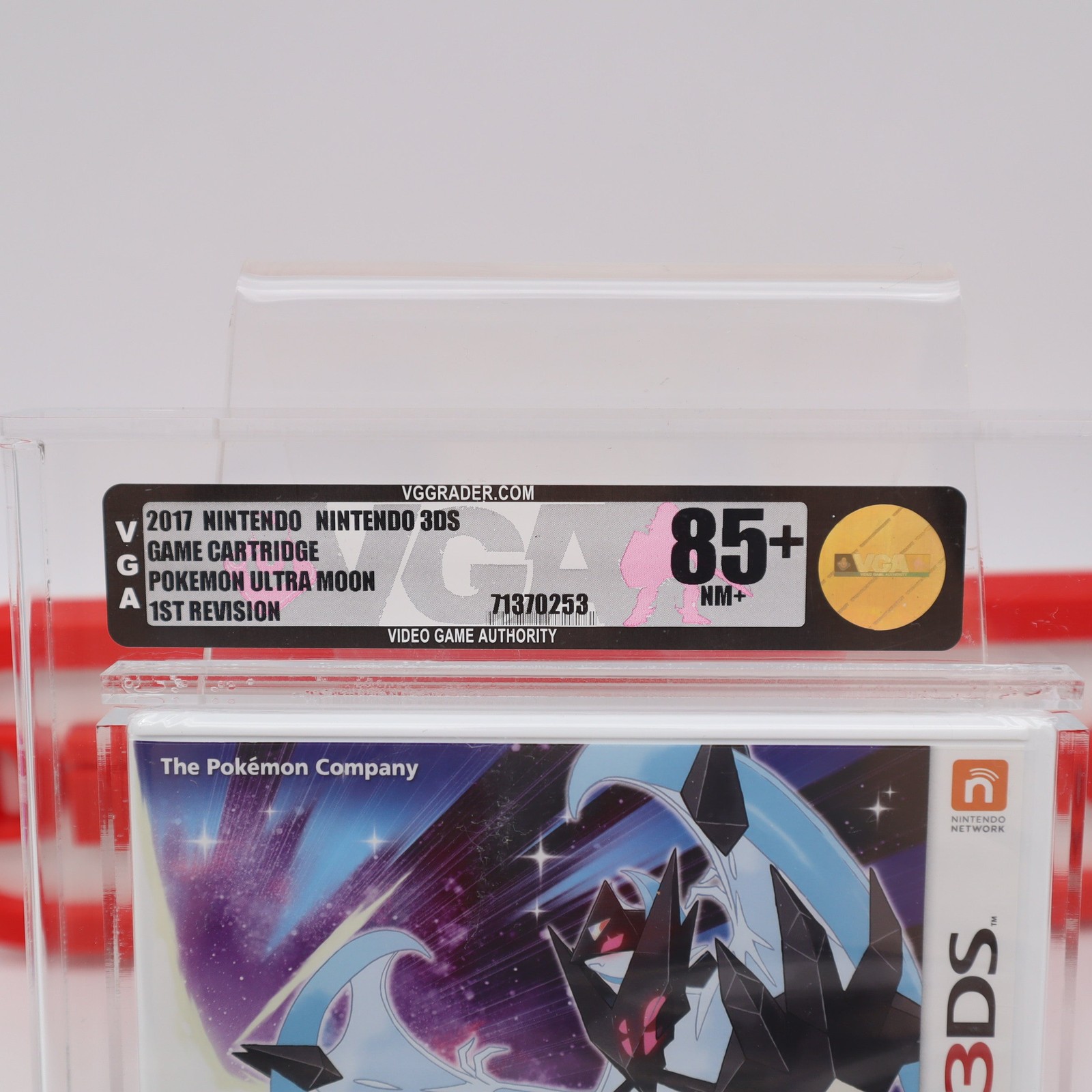 Nintendo 3DS POKEMON ULTRA MOON – VGA GRADED 85+ NM+ GOLD! NEW & Factory Sealed!