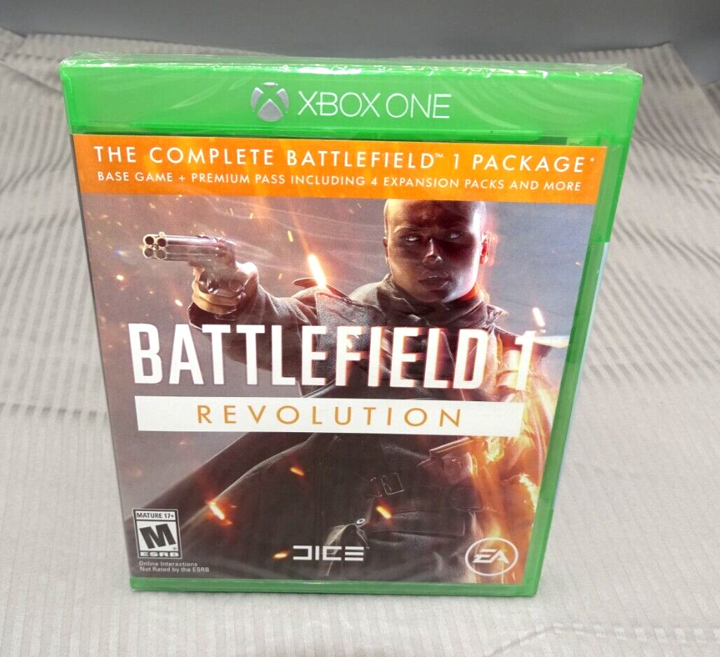Battlefield 1 Revolution Standard Edition – Xbox One Plays On Series X New