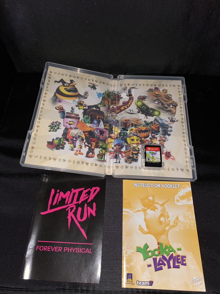 Nintendo Switch YOOKA LAYLEE Limited Run and KERO BLASTER Limited Launch Edition
