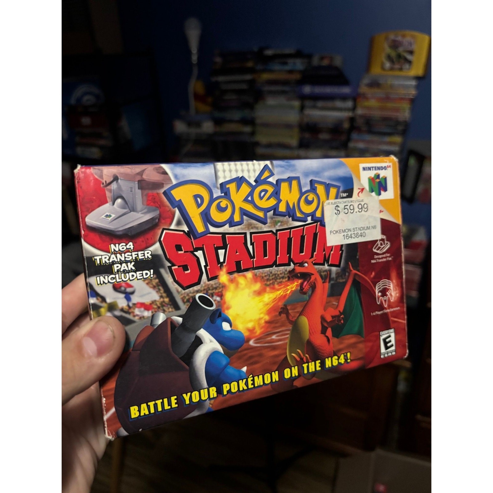 Pokemon Stadium Complete With Transfer Pak (N64)