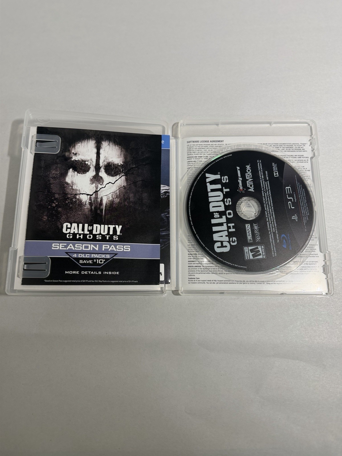 Activision Call of Duty: Ghosts Sony PlayStation 3 PS3 NTSC-U/C CIB 2013 Tested