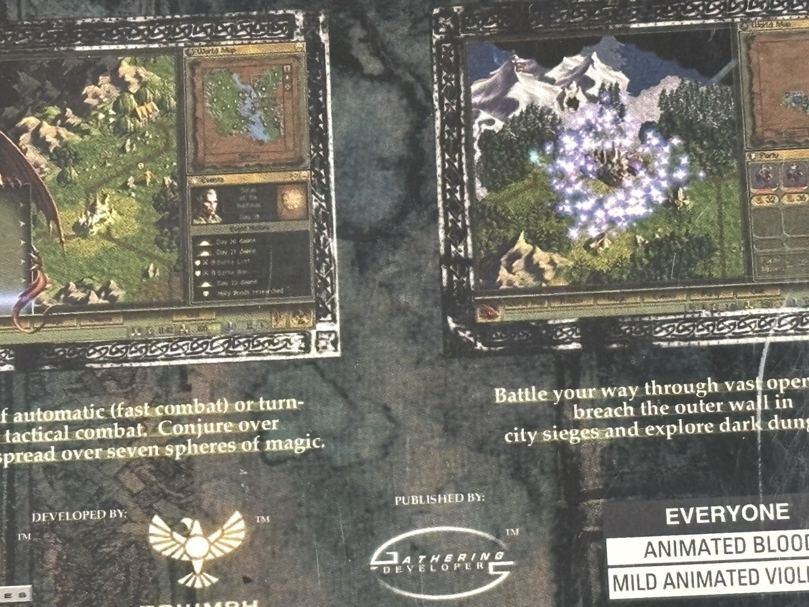 Age of Wonders (PC, 1999) Game Epic Megagames Triumph Studios