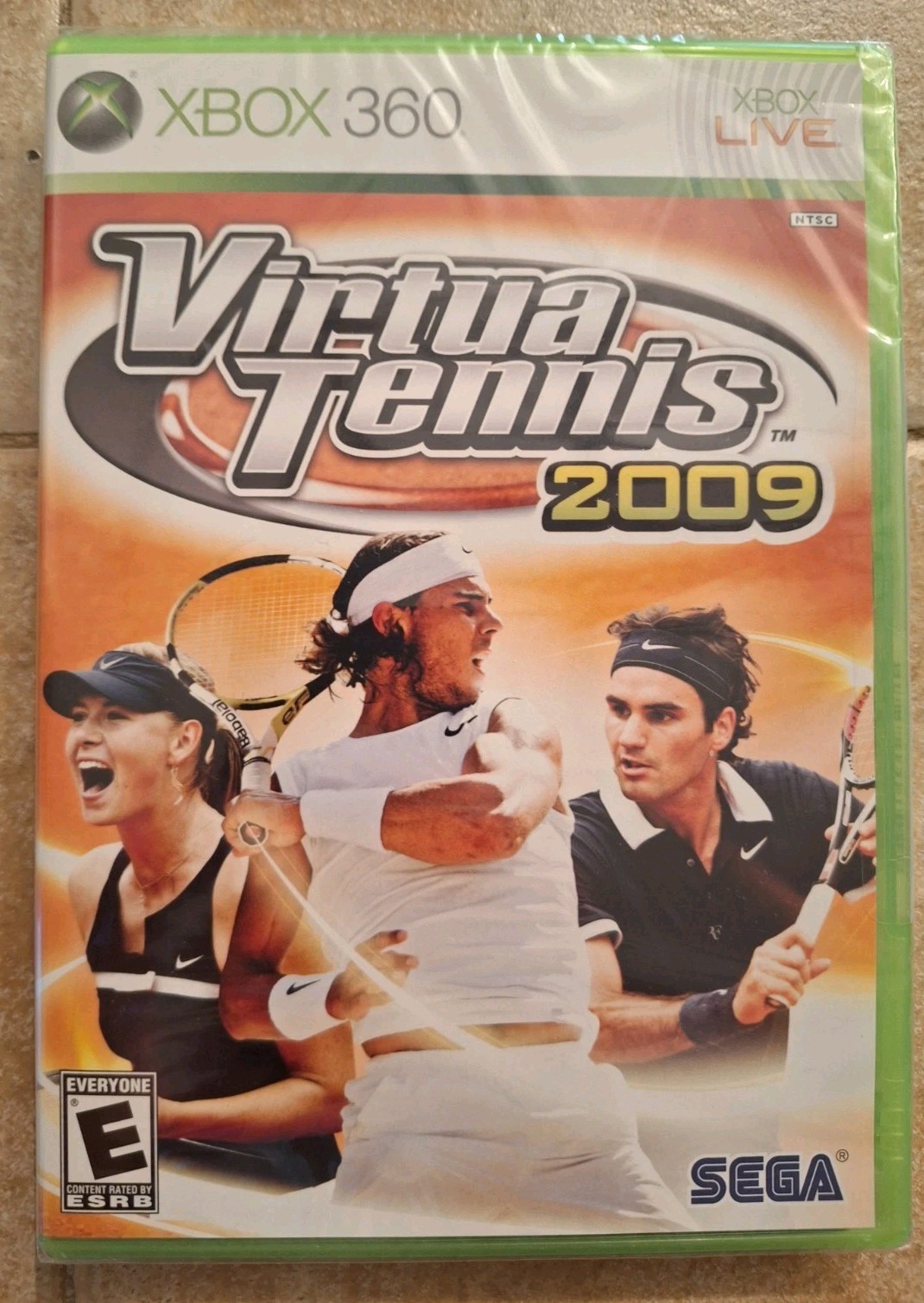 Virtua Tennis 2009 (Microsoft Xbox 360, 2009) New, Sealed, Free Shipping