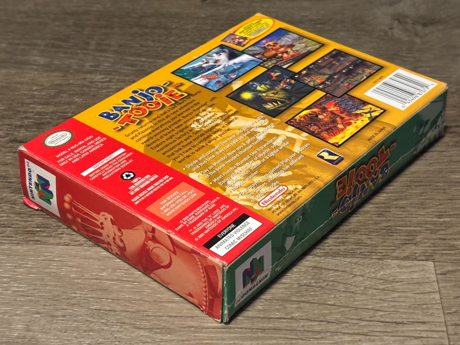 Banjo-Tooie Nintendo 64 N64 Complete CIB Authentic Good Shape Cleaned & Tested