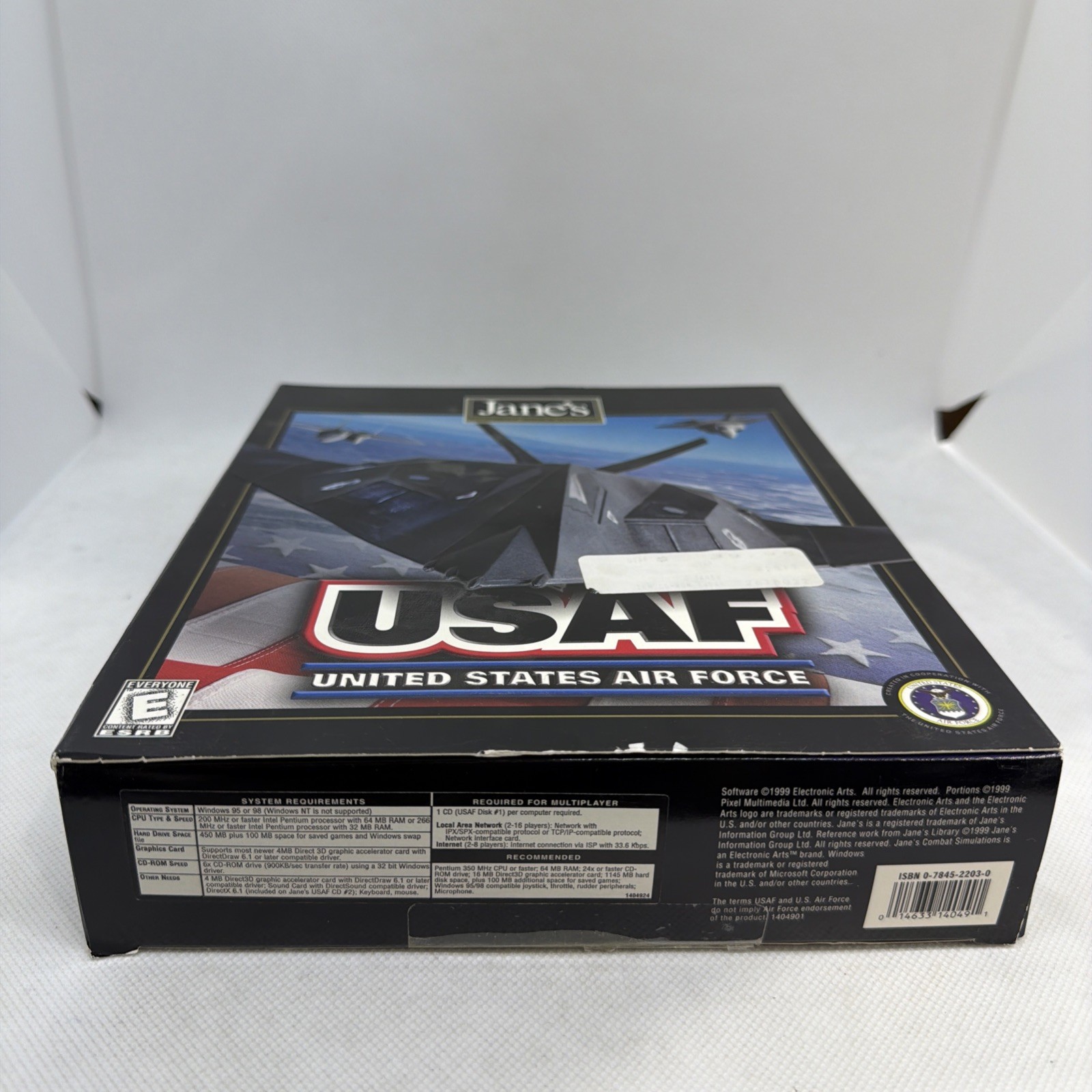 Jane’s USAF United States Air Force Combat simulations PC CD Big Box Complete