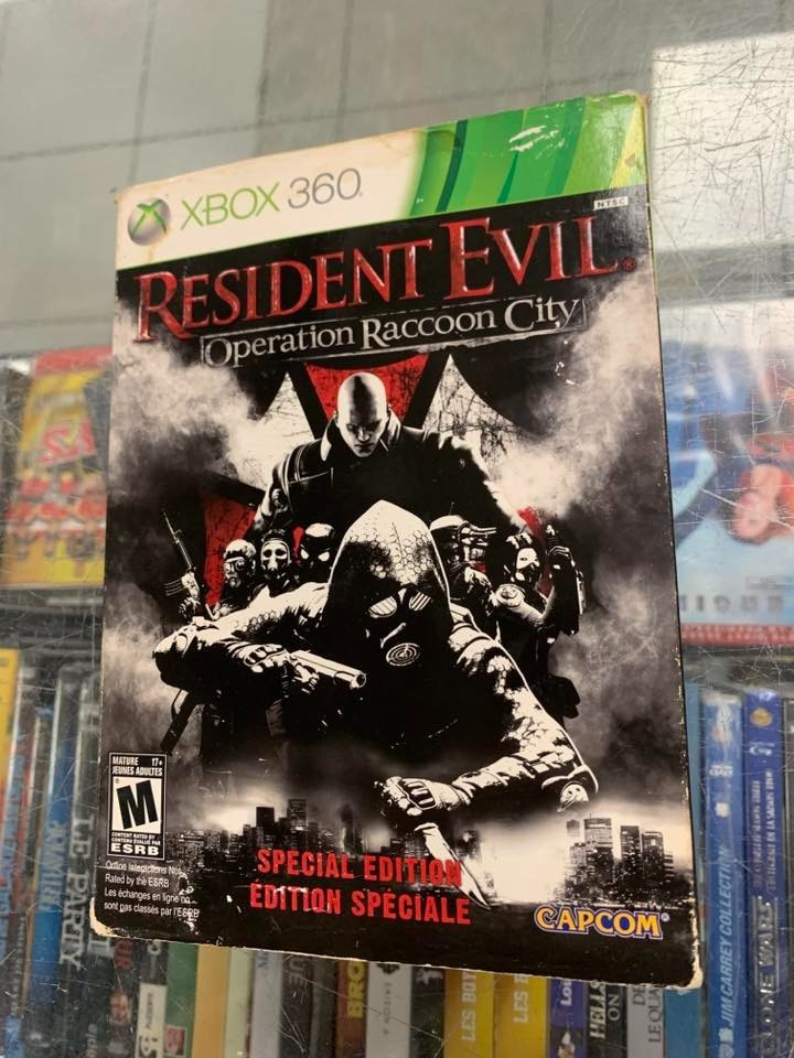 Resident Evil Operation Raccoon City Special Edition Xbox 360 Steelbook CIB NTSC