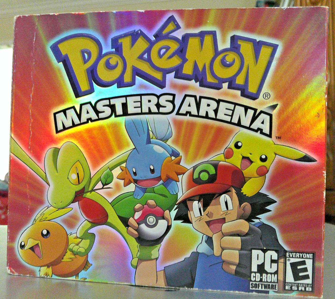 POKEMON MASTERS ARENA PC CD-ROM GAME NEW SEALED WITH ORIGINAL DUST COVER RARE
