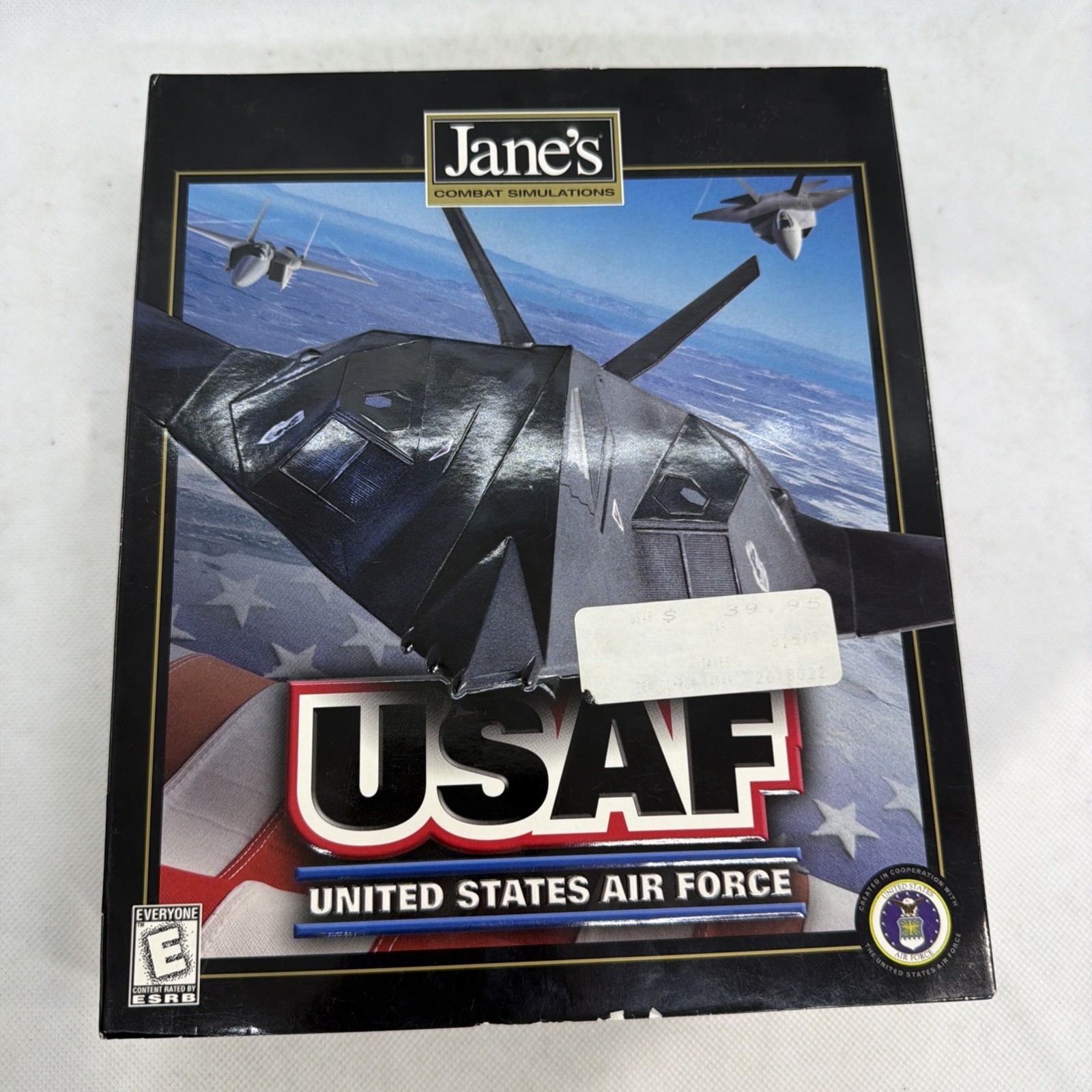 Jane’s USAF United States Air Force Combat simulations PC CD Big Box Complete