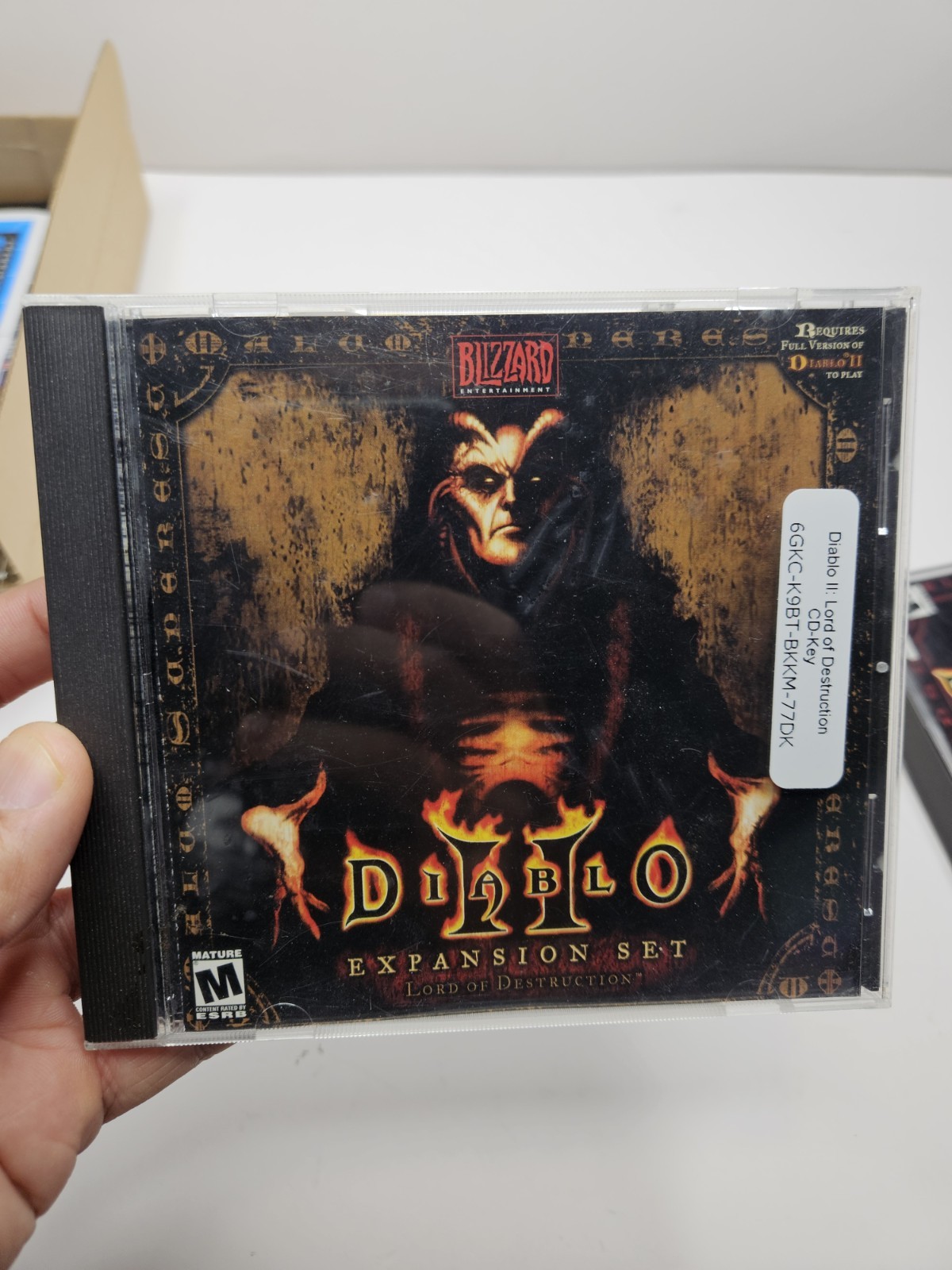 Diablo II + Diablo II Expansion Set: Lord of Destruction Box Set W/poster Pc