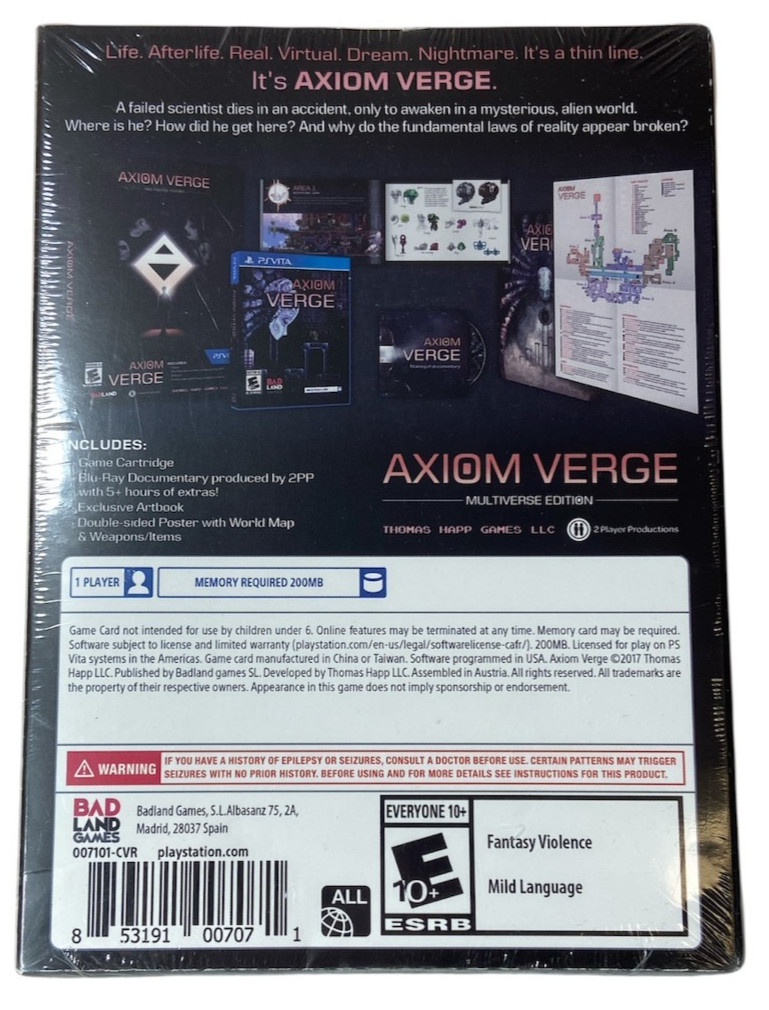 Axiom Verge Multiverse Edition Vita – NEW SEALED