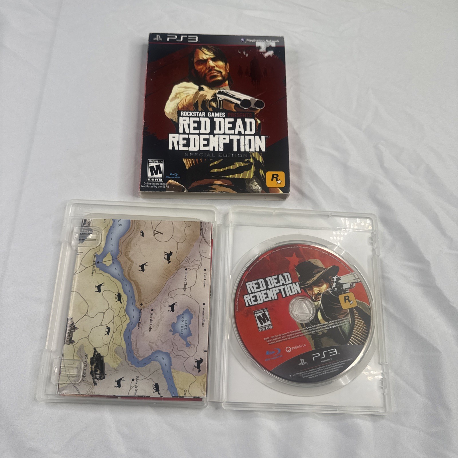 Red Dead Redemption – Special Edition (PS3 2010) Complete w/ Map & Slipcover