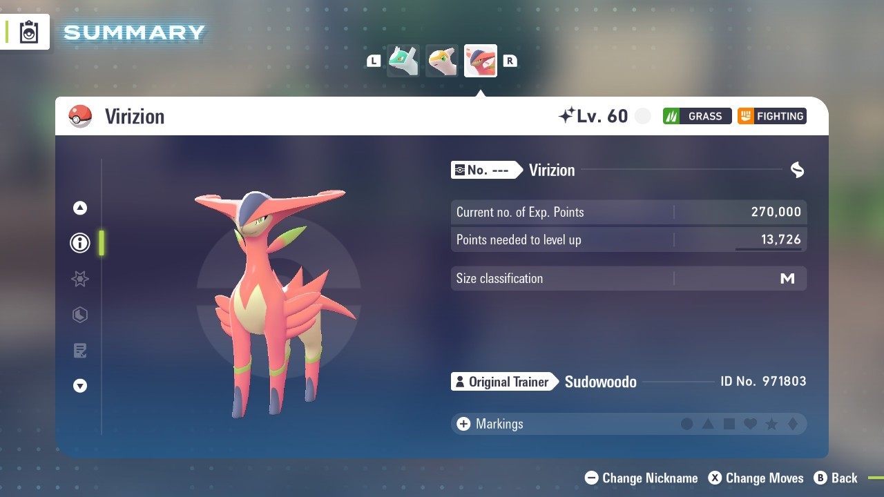 ALL LEGENDARY POKEMON MEGADIMENSION DLC POKEMON LEGENDS ZA Z-A✨CUSTOM/UNTOUCHED