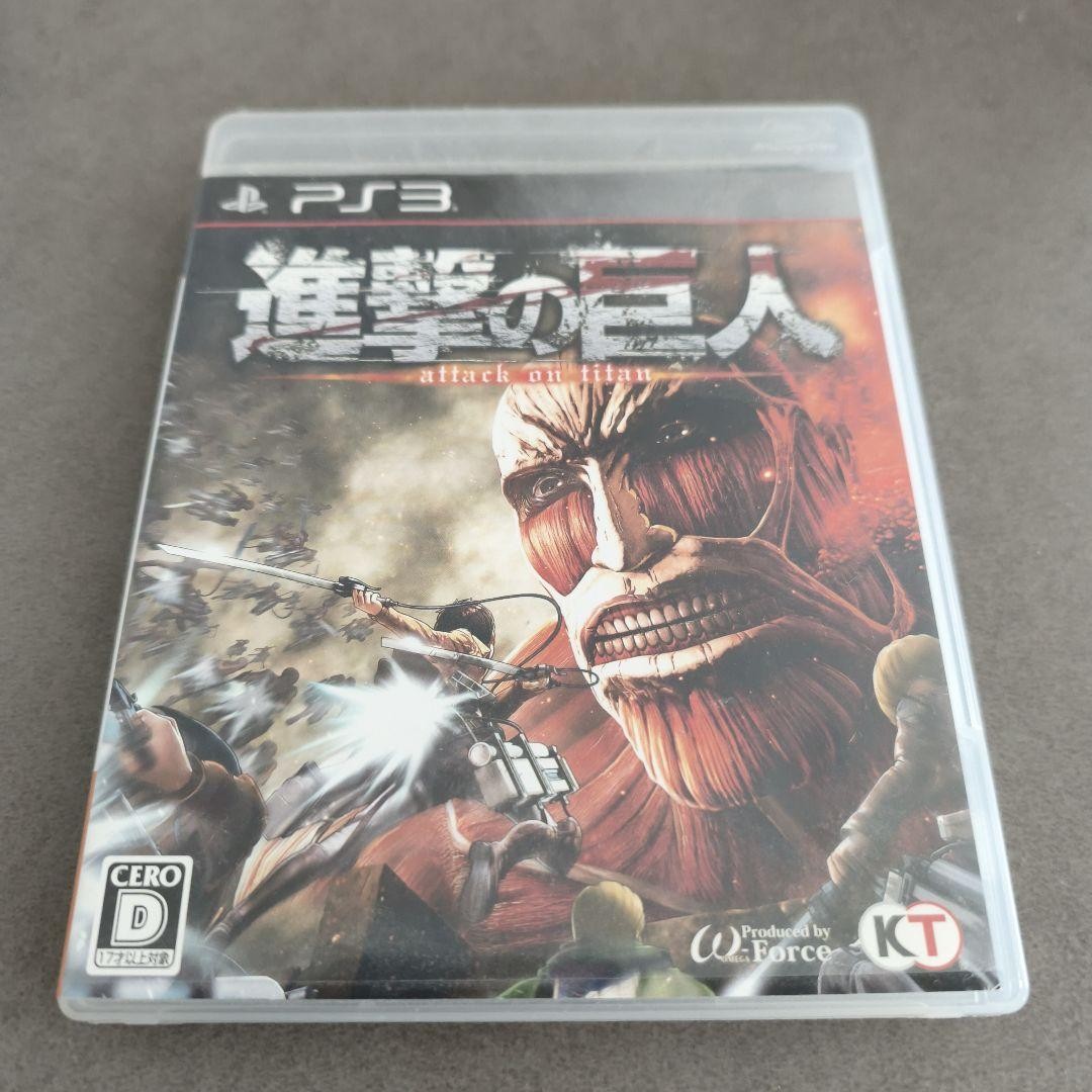 Attack on Titan Game Koei Tecmo PS3 Sony PlayStation3 Shingeki no Kyojin Japan