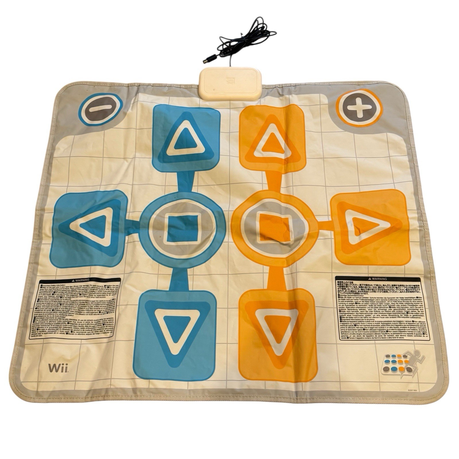 Nintendo Wii Active Life Extreme Challenge Mat Dance Pad Accessory Untested
