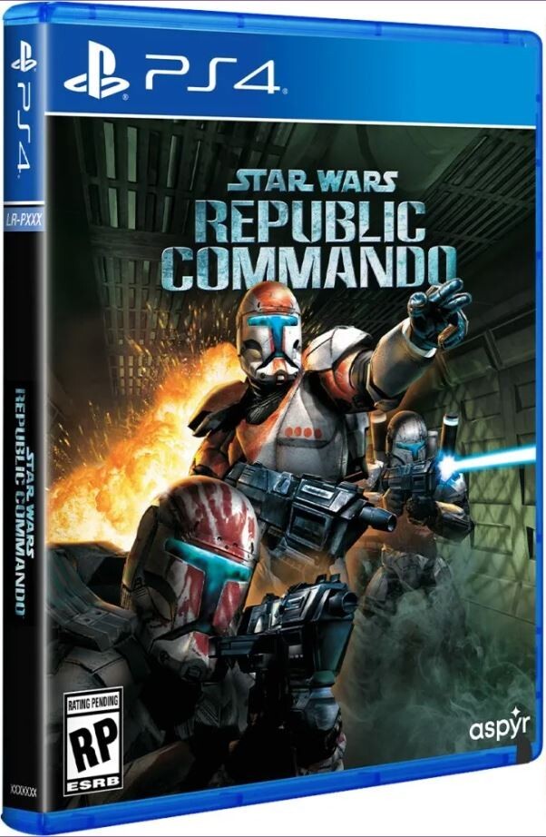 STAR WARS REPUBLIC COMMANDO (LRG) – PlayStation 4, Brand New