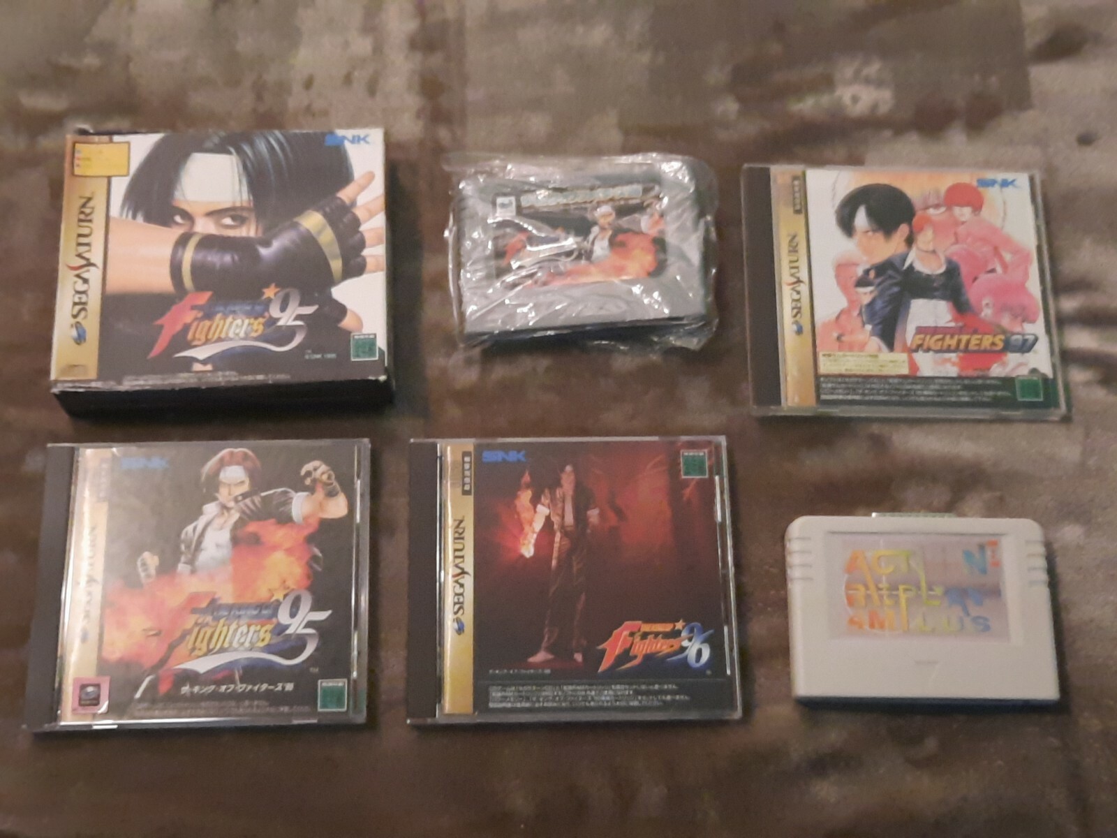 The King of Fighters 95,96,97 (SS, 1997) Ram pack/Action replay plus. U.S Buyer