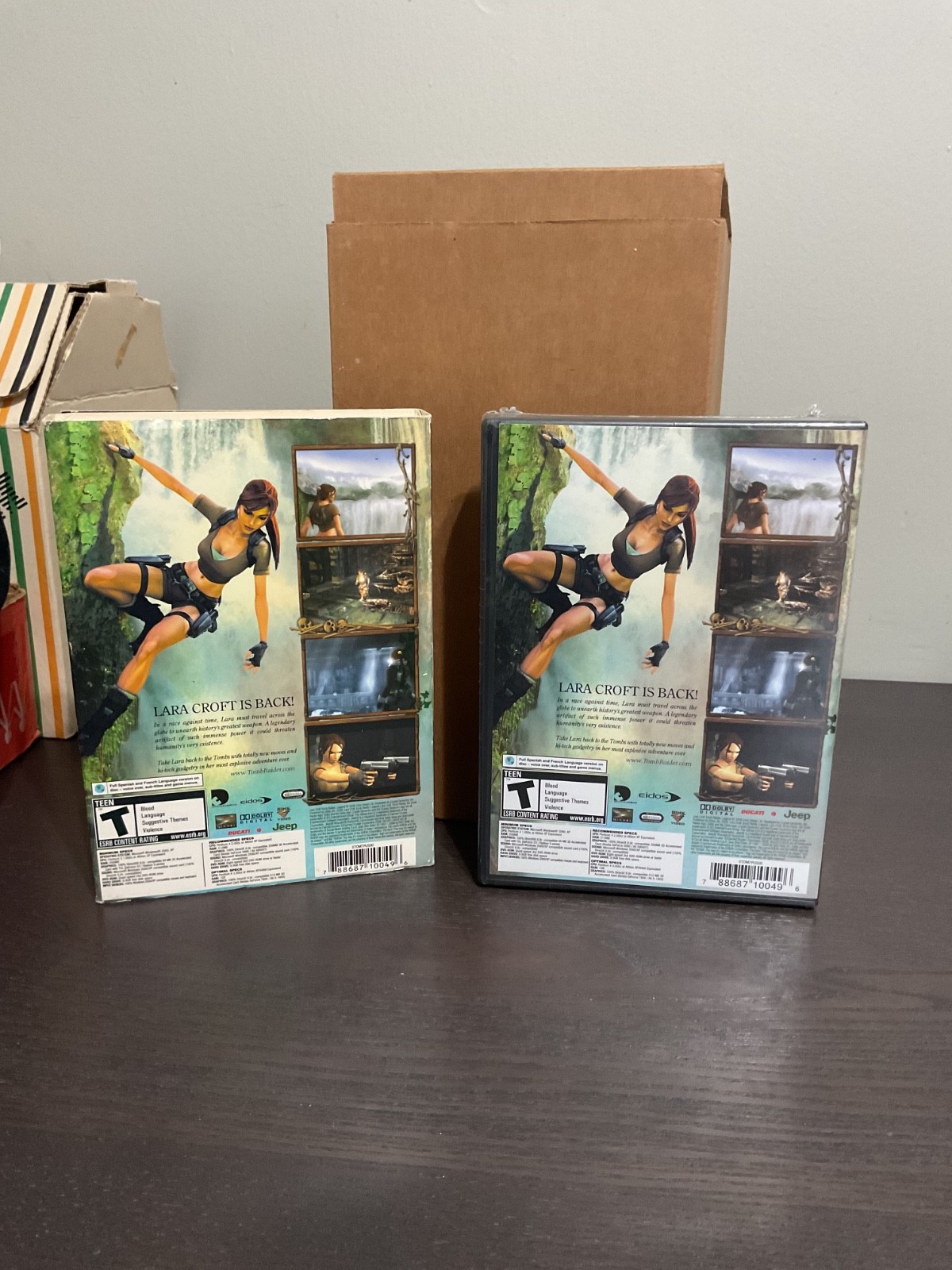 Lara Croft Tomb Raider LEGEND (PC DVD-ROM, 2006) New Sealed,jacket cover