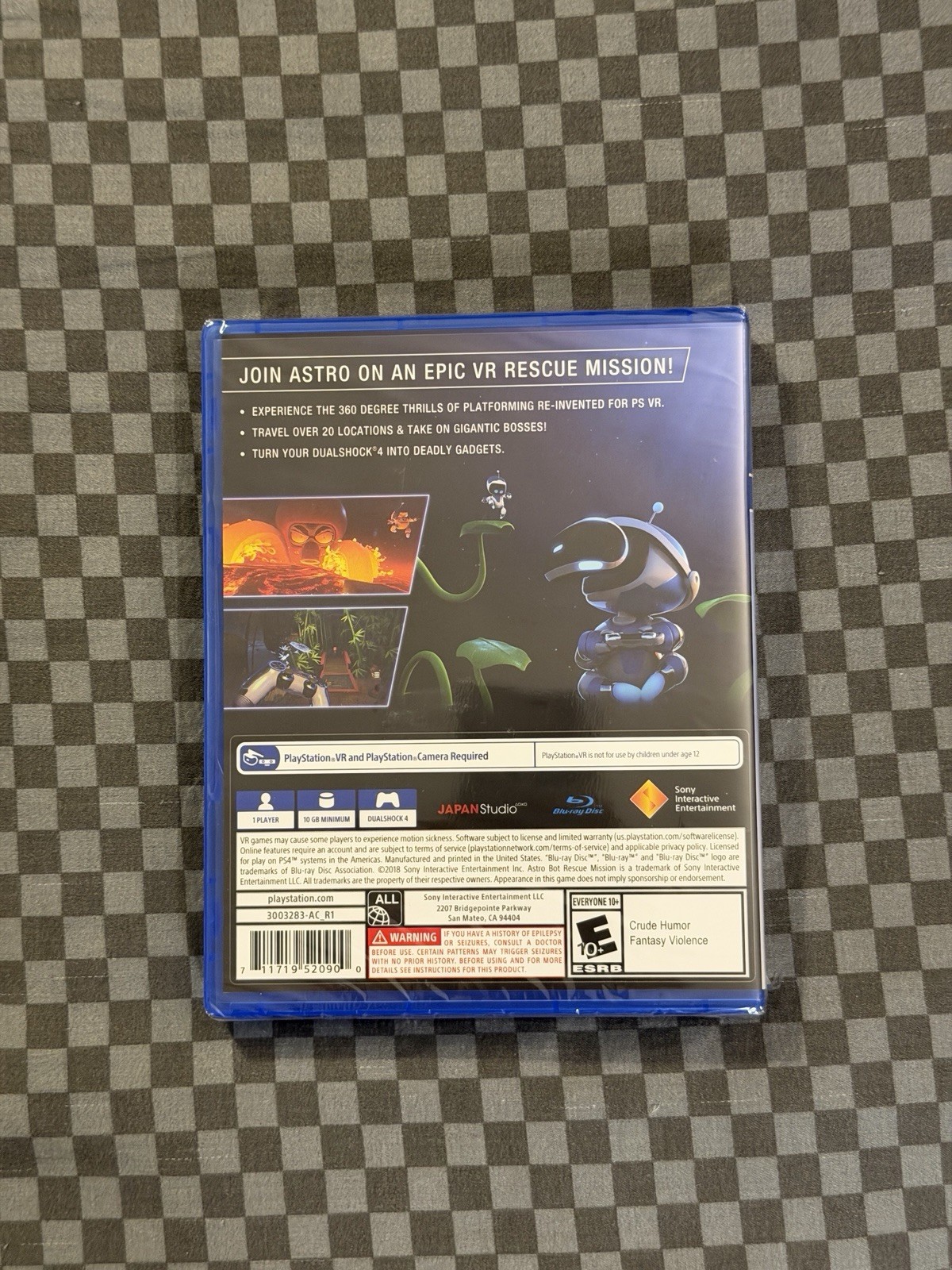 Astro Bot Rescue Mission PS4 by Sony, VR Compatible PlayStation Sealed NEW