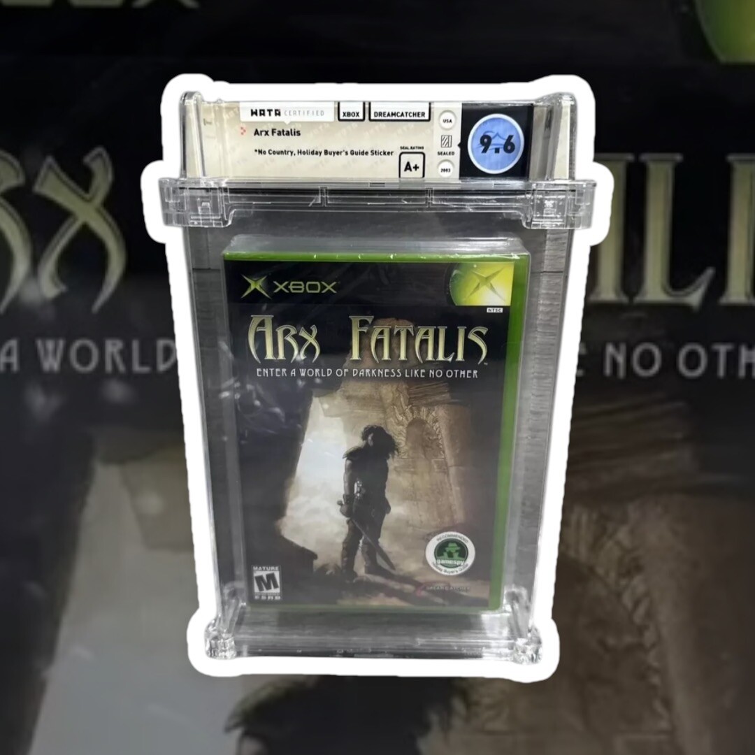 1ST PRINT! Arx Fatalis 9.6 A+ Holiday Buyers Guide Xbox WATA NOT VGA CGC PSA