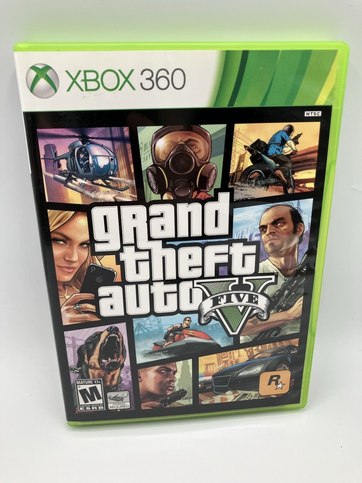 Grand Theft Auto V (2013) Microsoft Xbox 360 MINT Condition CIB+Poster