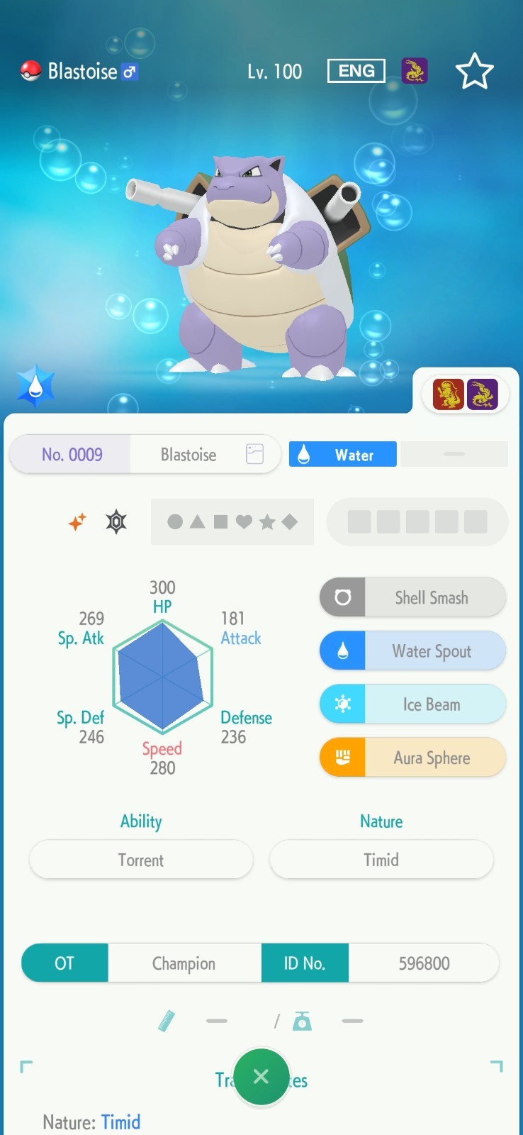 Pokemon Champions | Battle Ready 6IV | Shiny or Non-Shiny | Home Mobile TRADE
