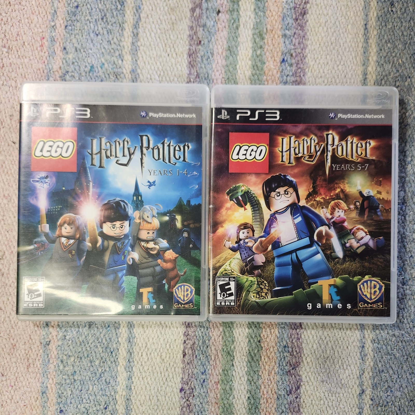 LEGO Harry Potter Years 1-4 & 5-7 (Playstation 3 PS3) Complete Set