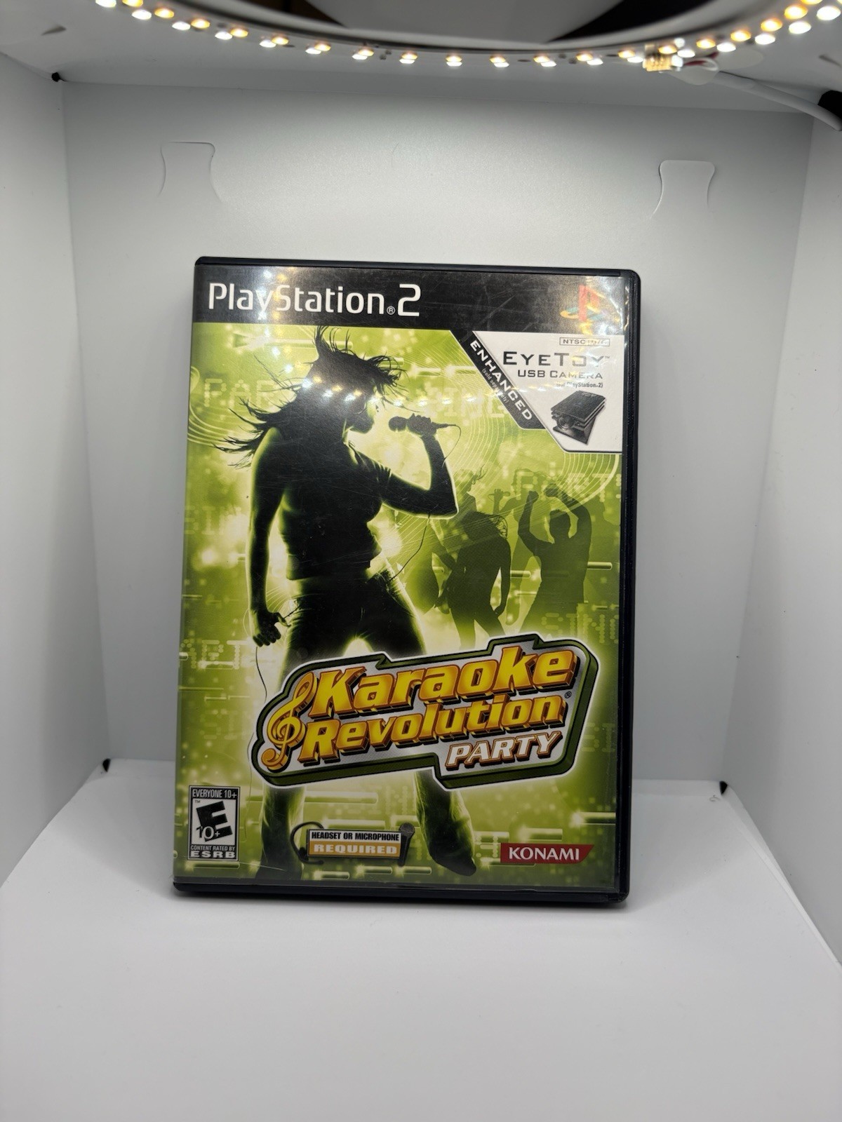Konami Karaoke Revolution Party PS2 2005 E10+ NTSC-U/C Music Karaoke Enhanced