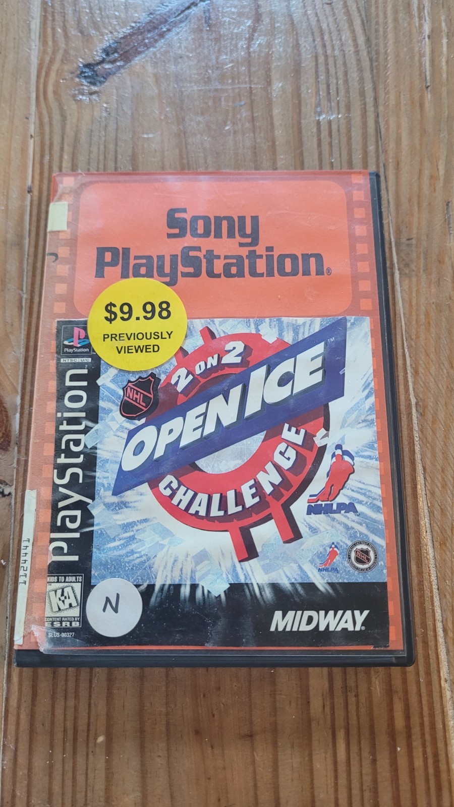 NHLPA 2 On 2 Open Ice (Sony PlayStation 1, 1996)
