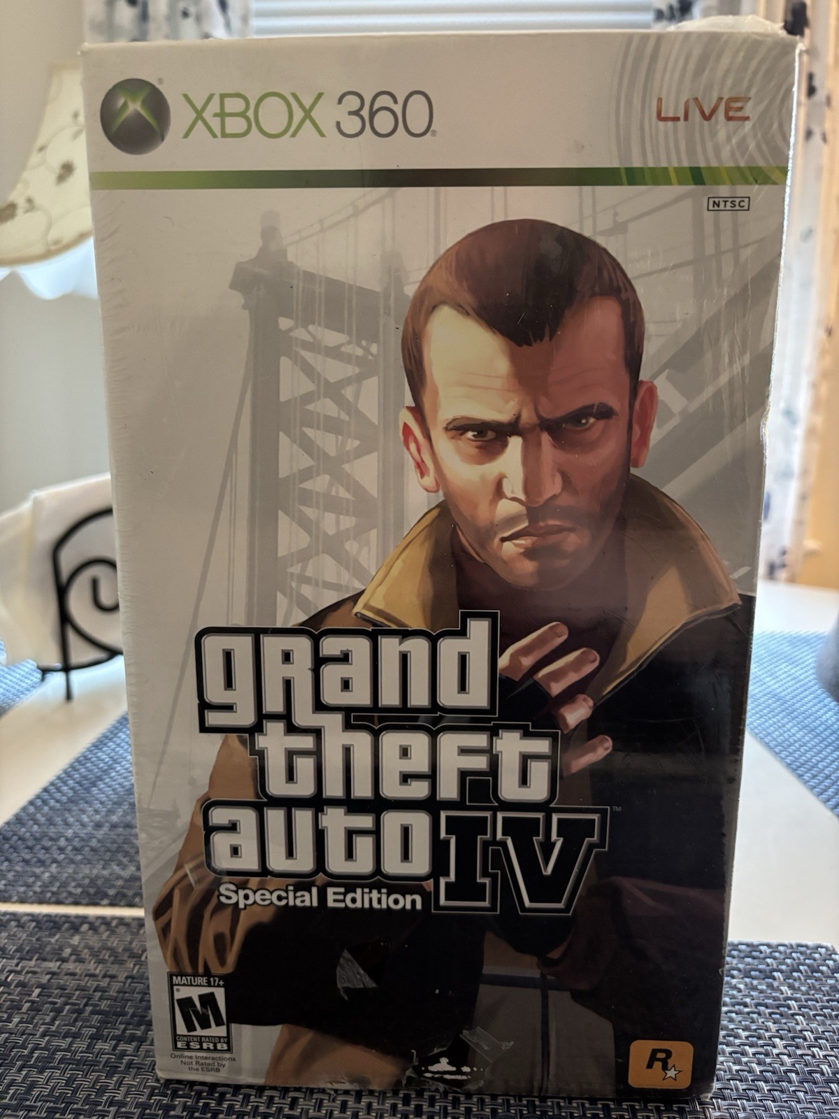 Grand Theft Auto IV FACTORY-SEALED Special Edition XBox 360. Unwrap a classic!