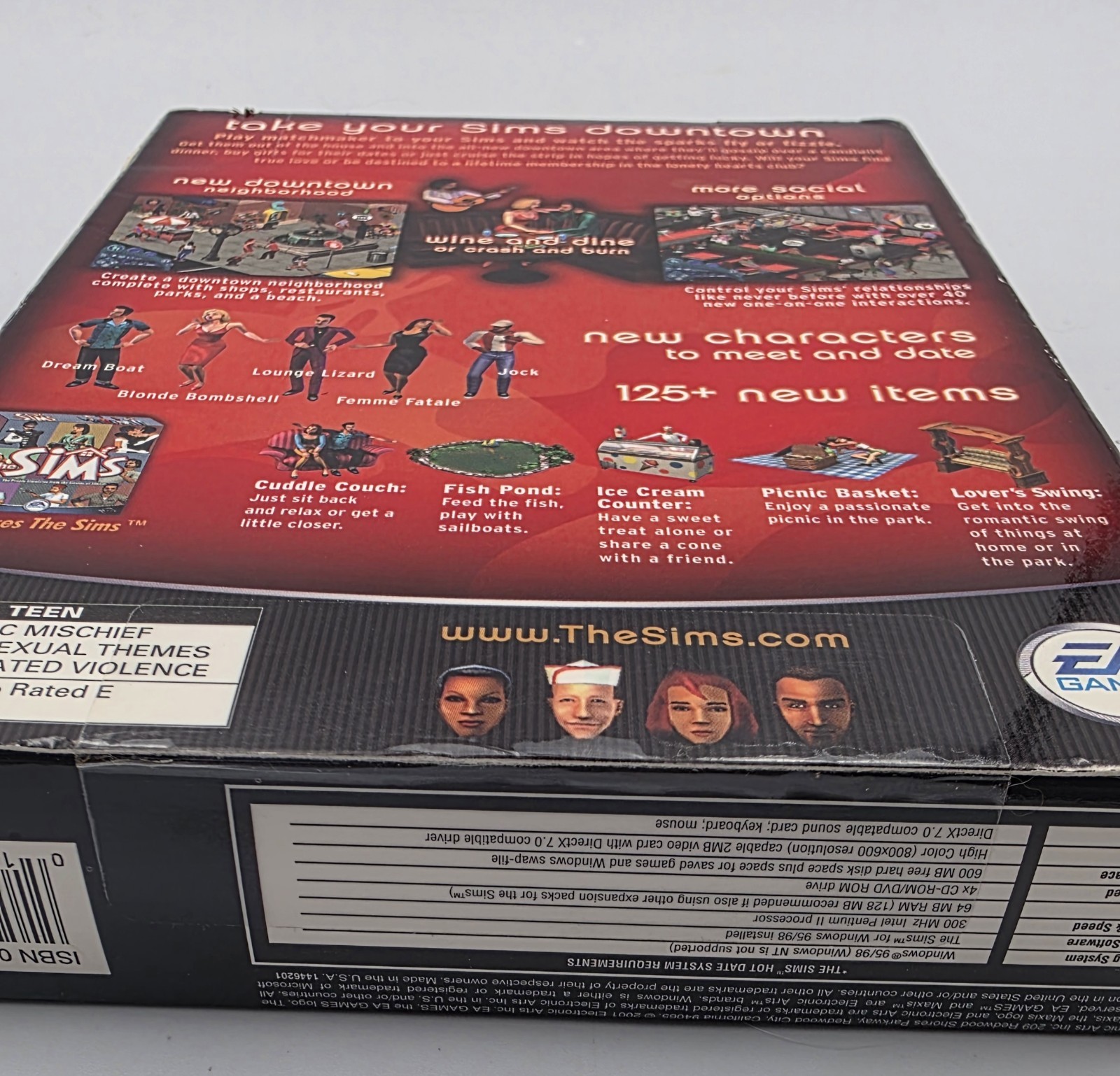 The Sims: Hot Date Expansion Pack (Windows / PC, 2001) Brand New | NIB | Sealed