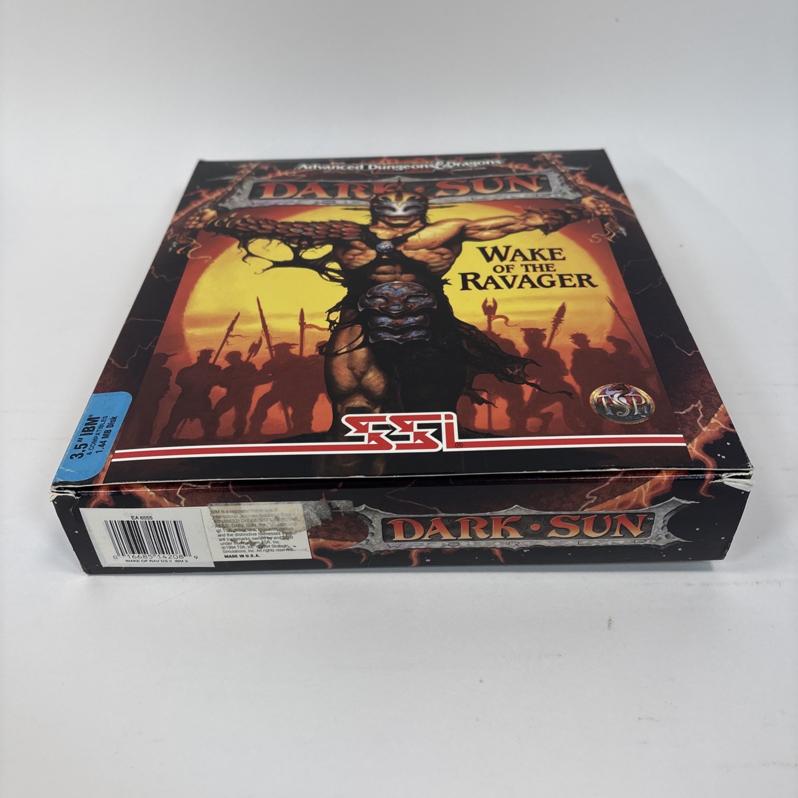 Advanced Dungeons And Dragons Dark Sun Wake Of The Ravager Big Box 3.5″ Floppy