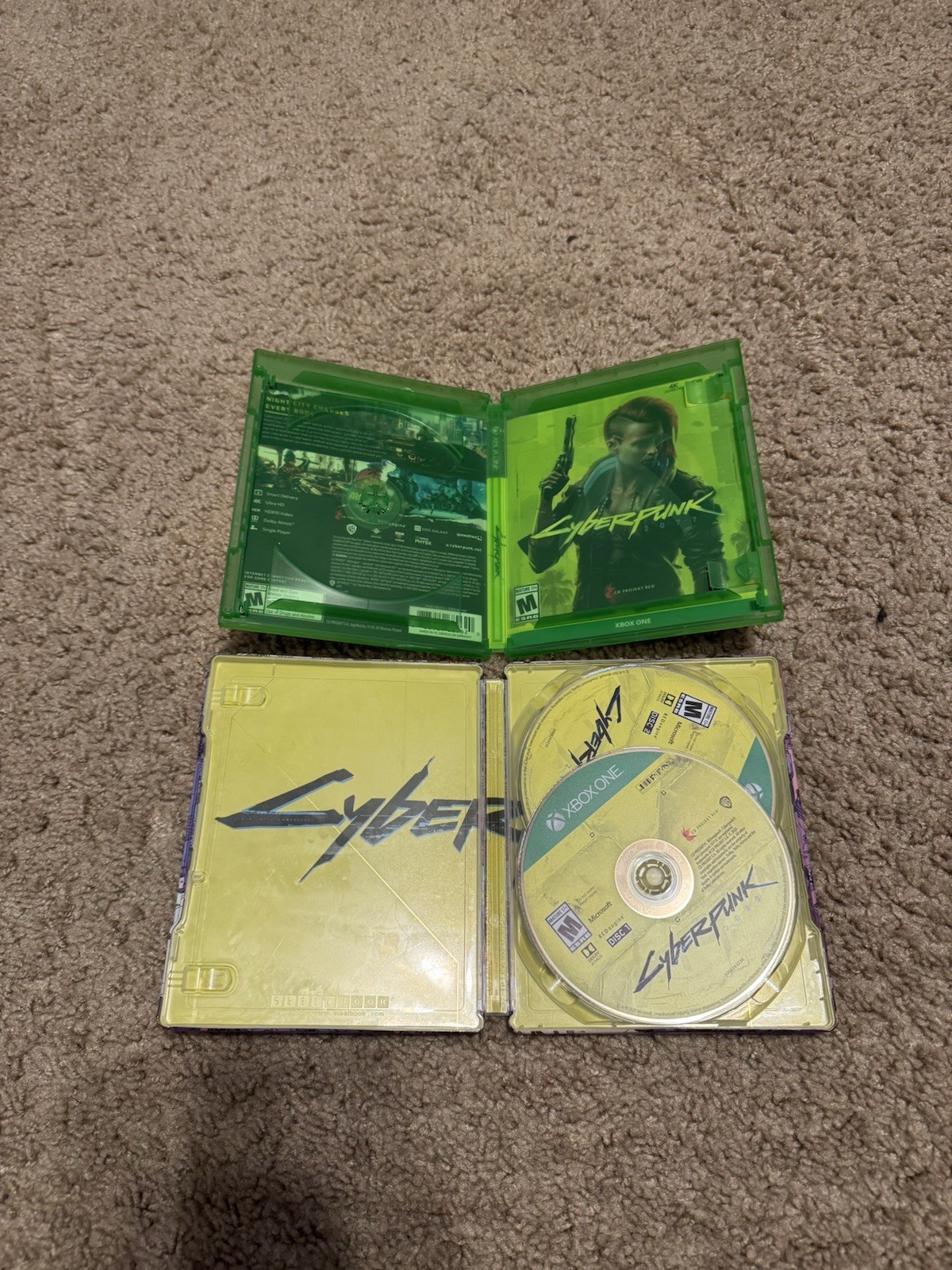 Cyberpunk 2077 SteelBook Edition Xbox One CD Projekt RED