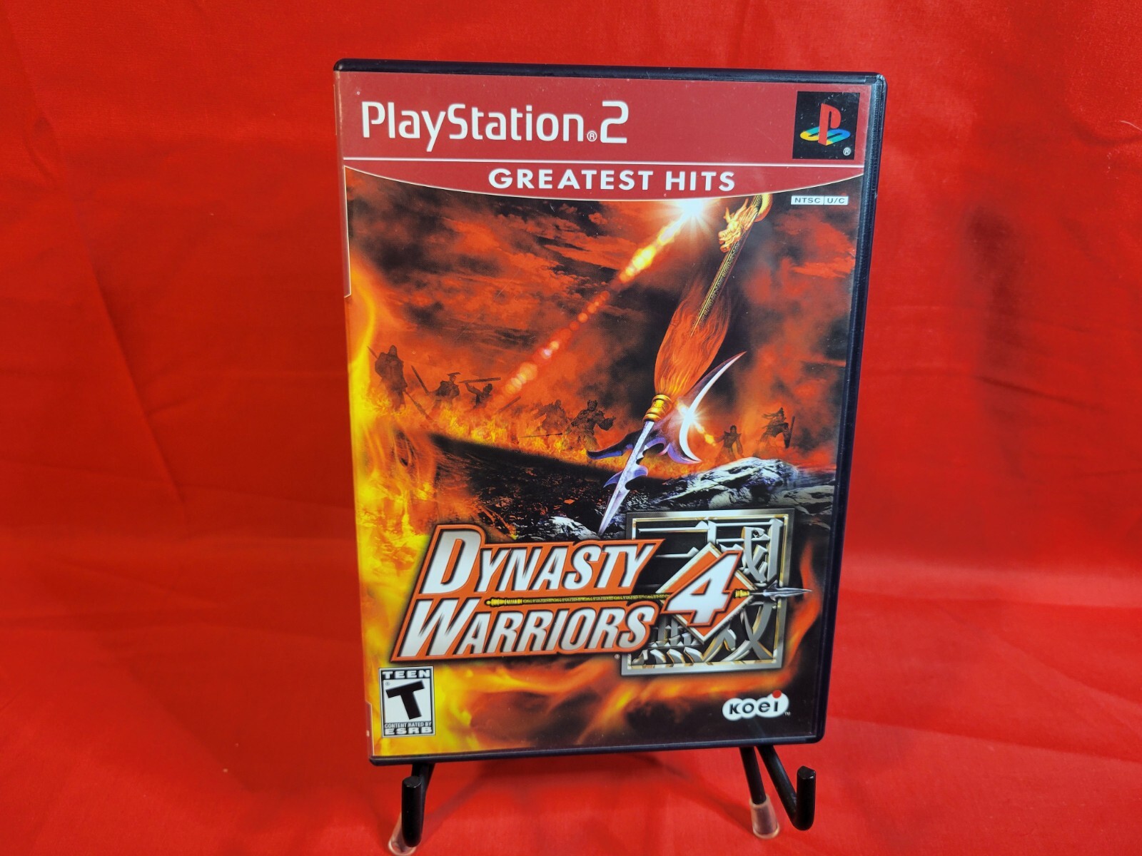 Dynasty Warriors 4Greatest Hits (Sony PlayStation 2, 2003) – Tested & Clean