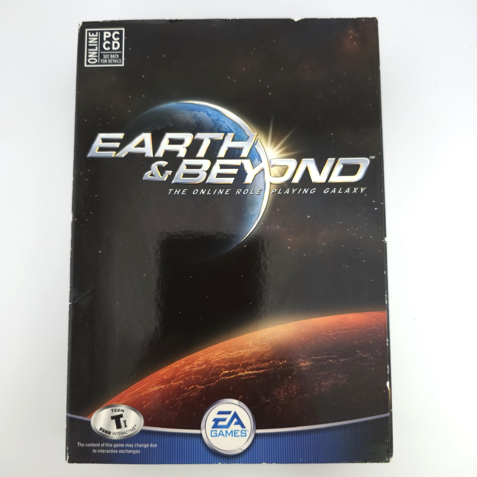 Earth & Beyond: The Online Role Playing Galaxy, 2002, Small Box, New & Sealed