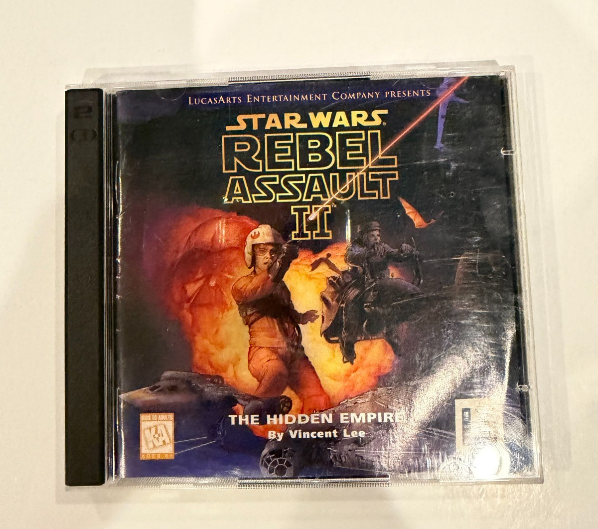1995 LucasArts Star Wars Rebel Assault II CD-Rom The Hidden Empire
