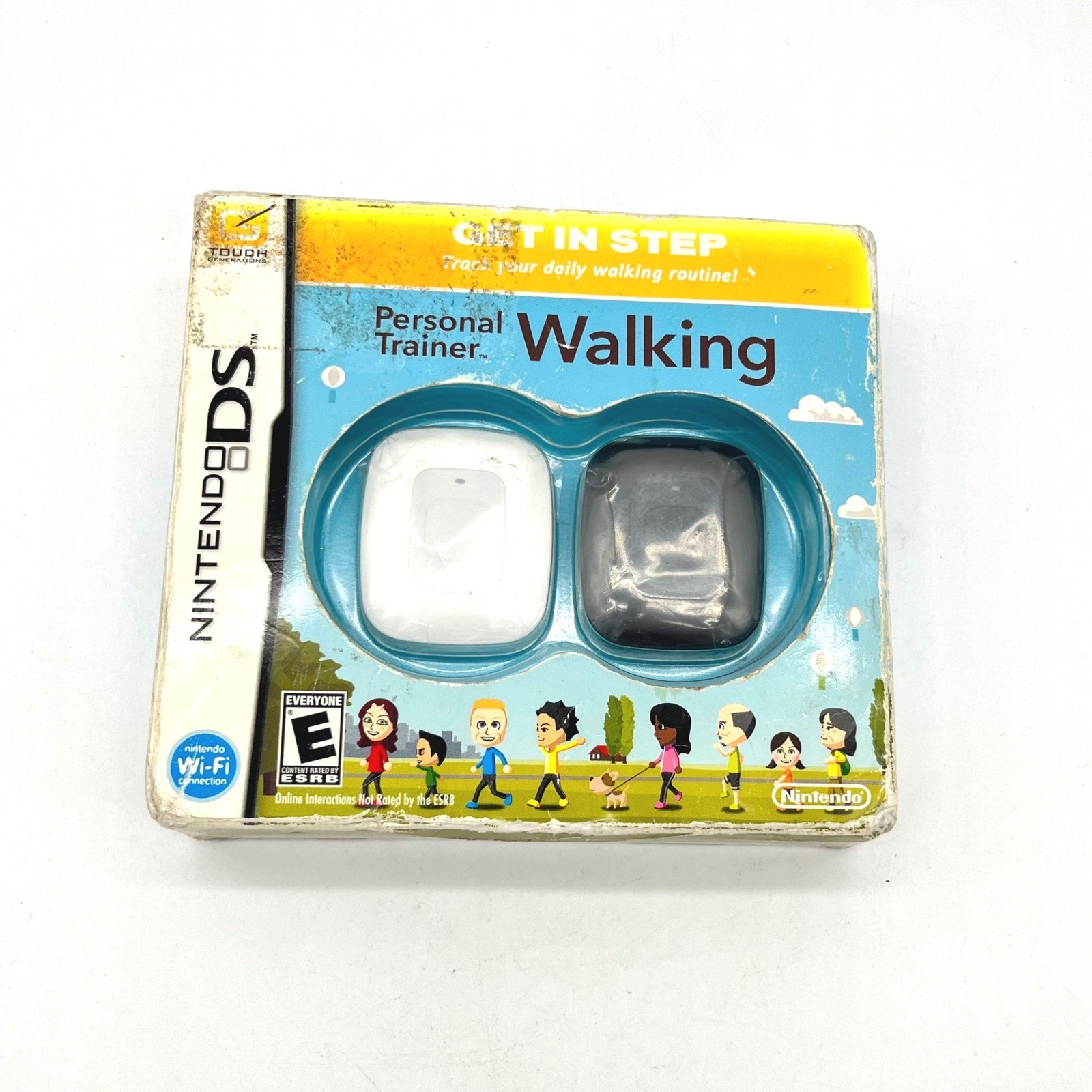 Nintendo DS Personal Trainer Walking with 2 Activity Meter Pedometers NTR-027