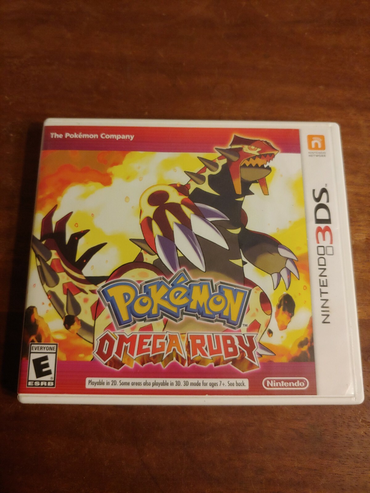 Pokemon Omega Ruby -Original Case With Insert -NO GAME – Some shelf wear