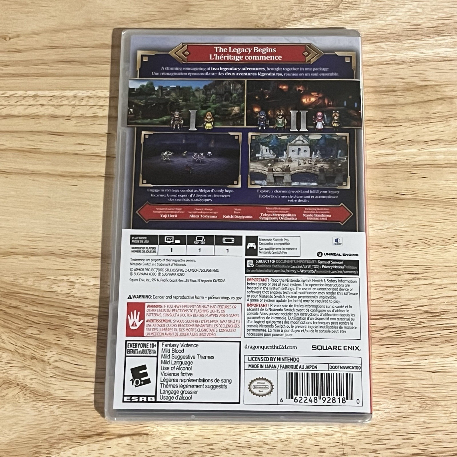 DRAGON QUEST I & II HD-2D Remake – Nintendo Switch