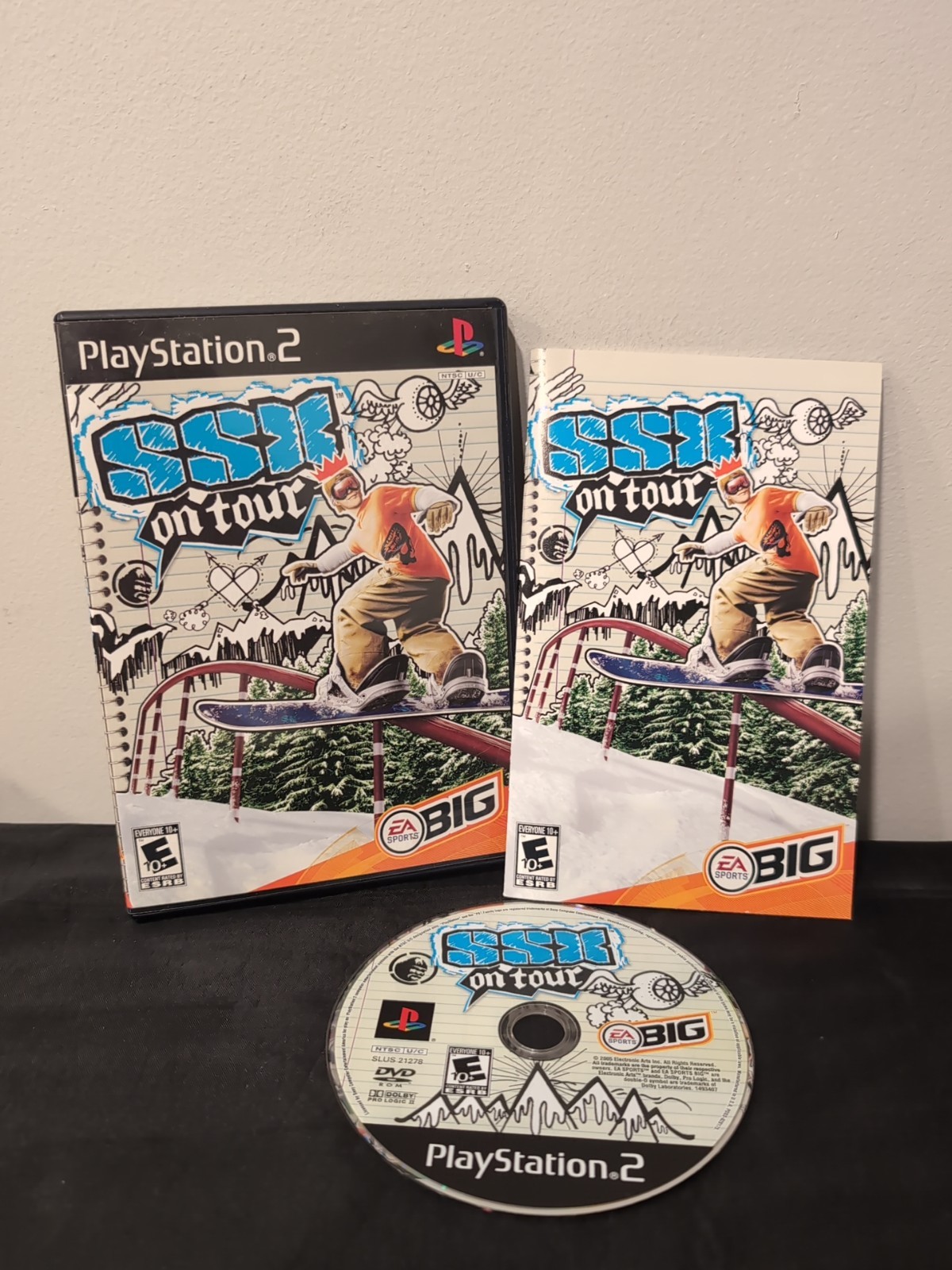 SSX On Tour (Sony Playstation 2, 2005) Complete CIB W/ Manuel