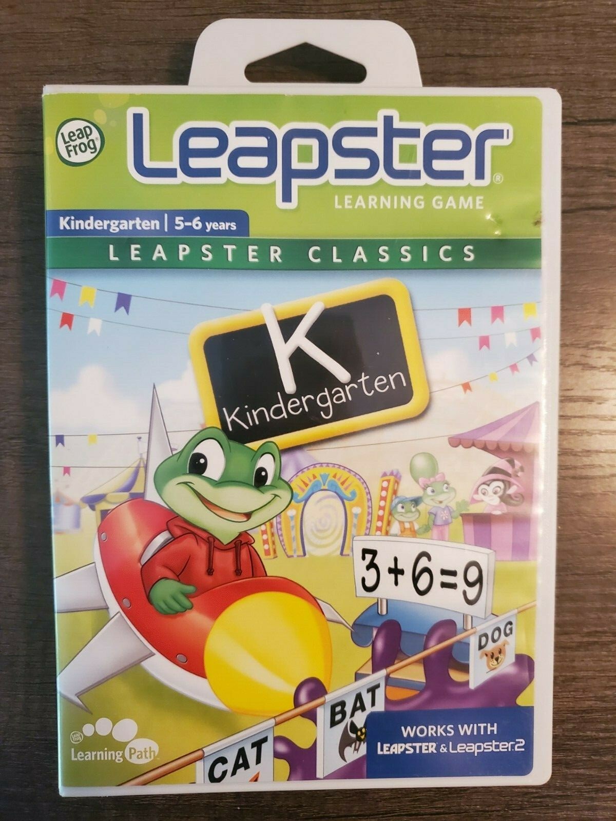 Leap Frog Leapster/Leapster 2 Classics „Kindergarten“ Game Ages 5-6 years old