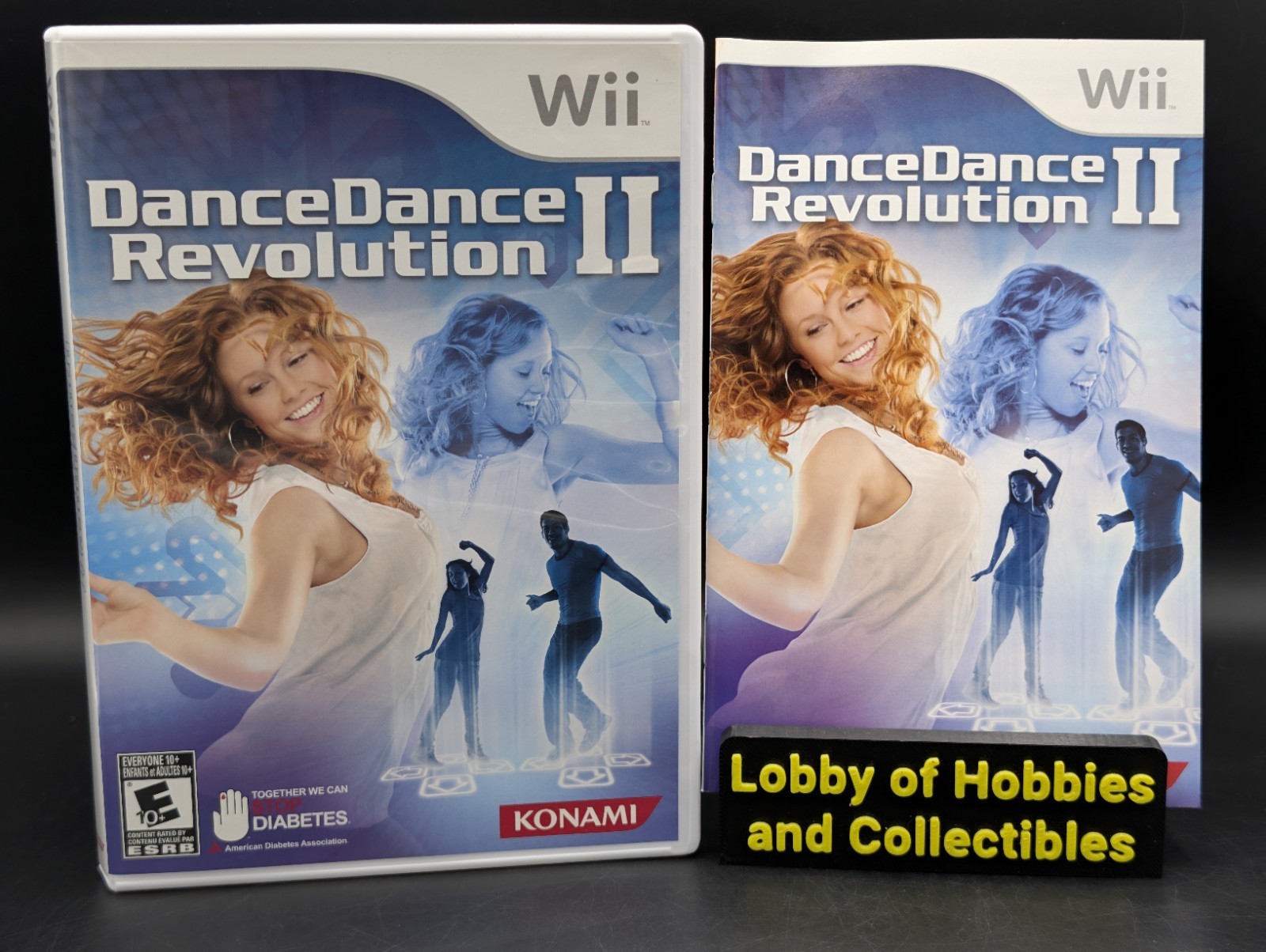 Dance Dance Revolution II ( Nintendo Wii ) CIB – Near Mint Disc- Pristine-Tested