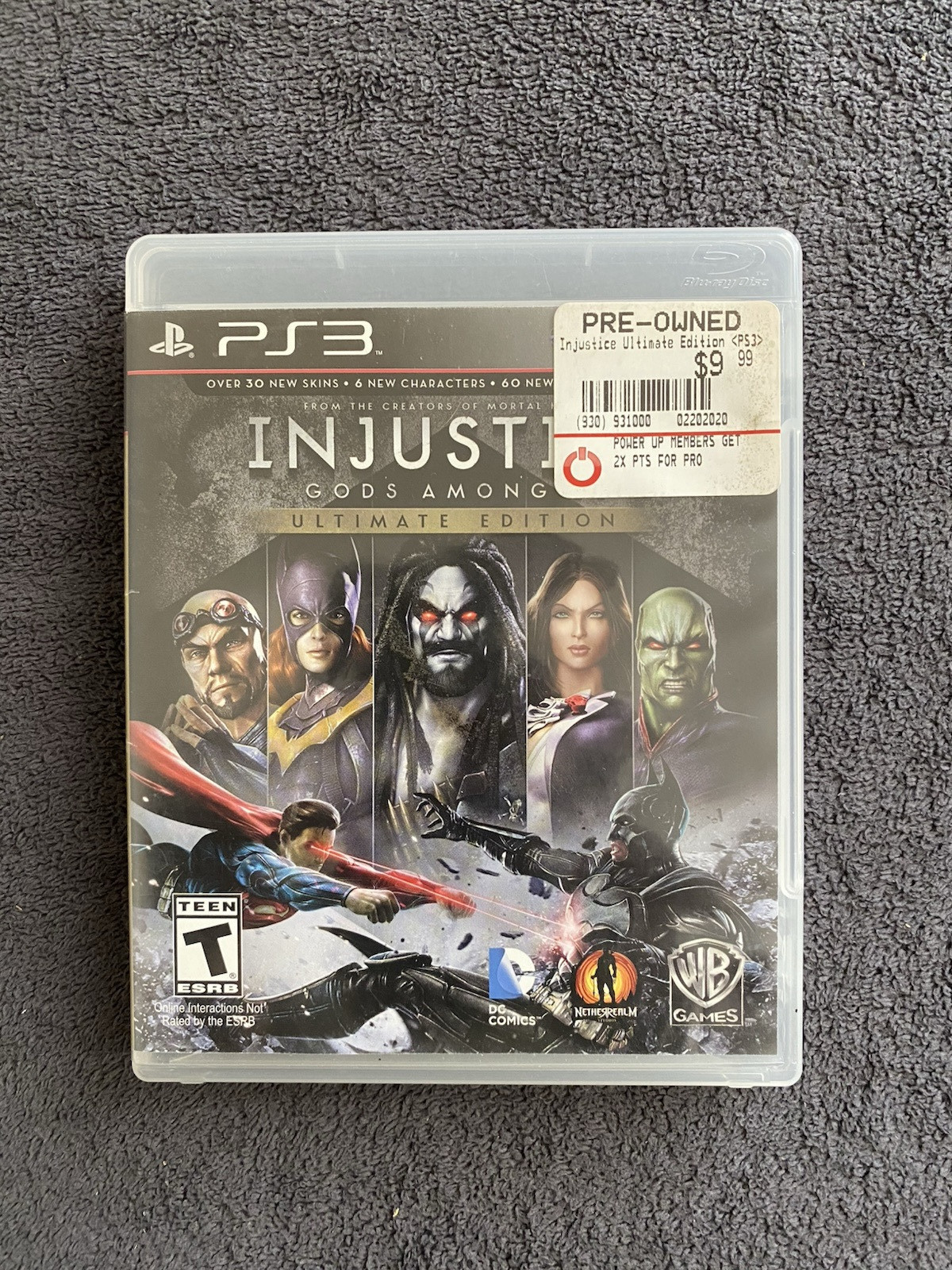 Lot Of 3 PlayStation 3 Games Injustice, Disney Infinity, Mortal Kombat