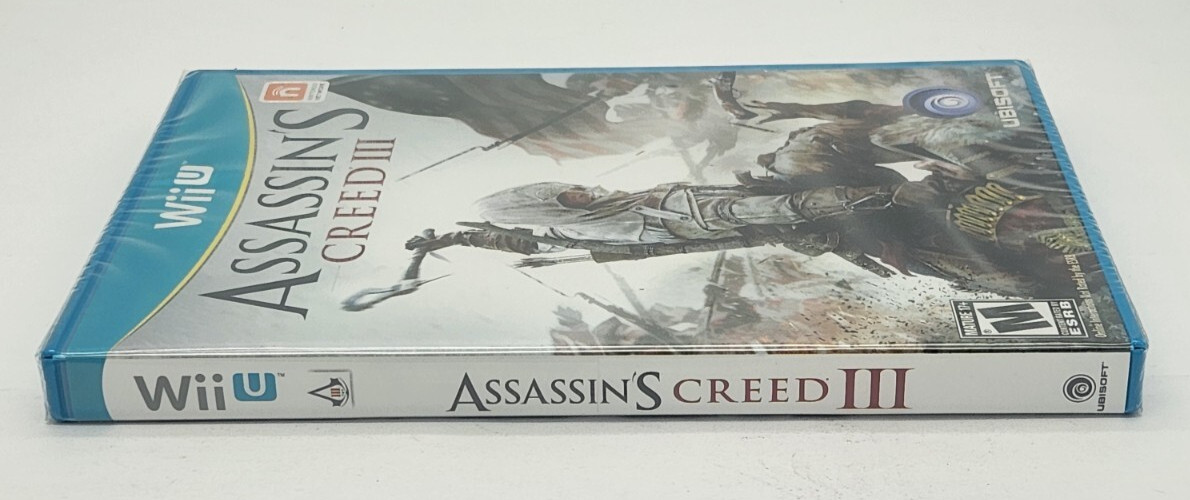 Assassin’s Creed III (Nintendo Wii U, 2012) Brand New Factory Sealed US Ver.