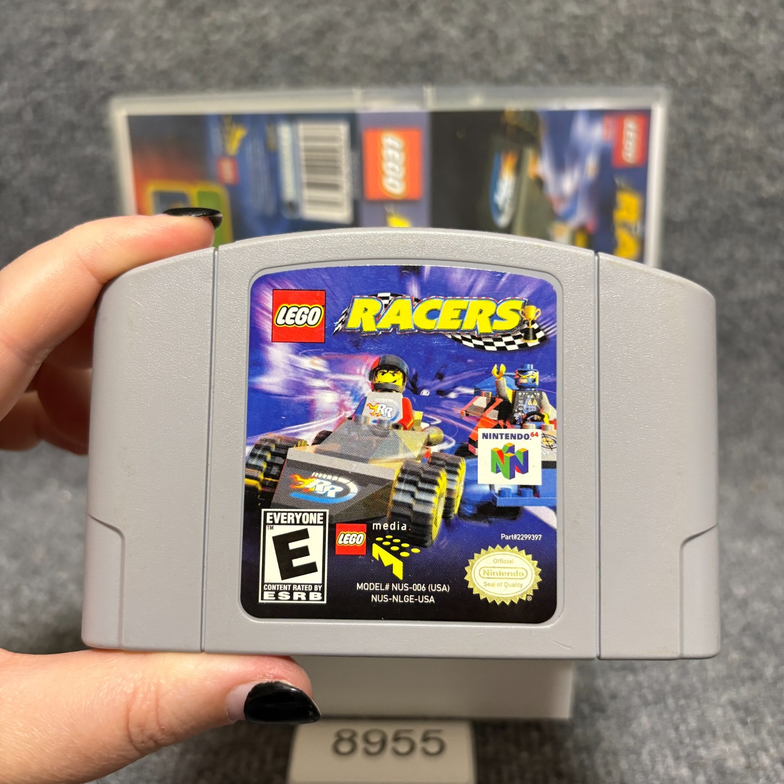 LEGO Racers Nintendo 64 Cartridge & Case Tested Works